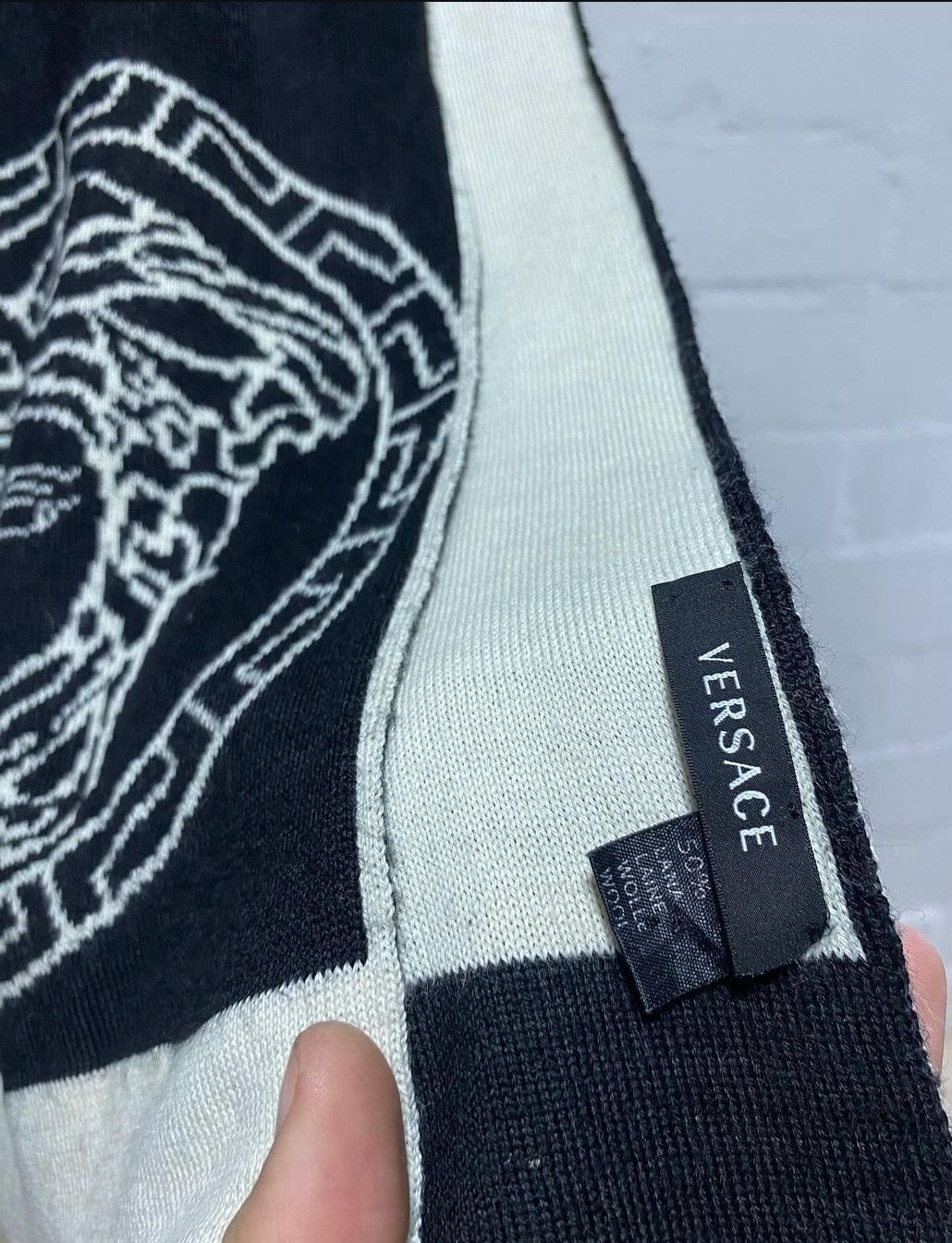 Designer × Versace Versace reversible scarf Size ONE SIZE - 5 Thumbnail