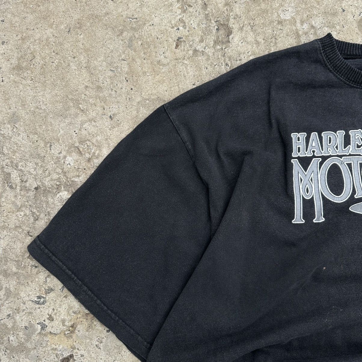 Harley Davidson VTG Harley Davidson Motorcycle T-shirts Big Logo Canada 2001 Size US XL / EU 56 / 4 - 5 Thumbnail