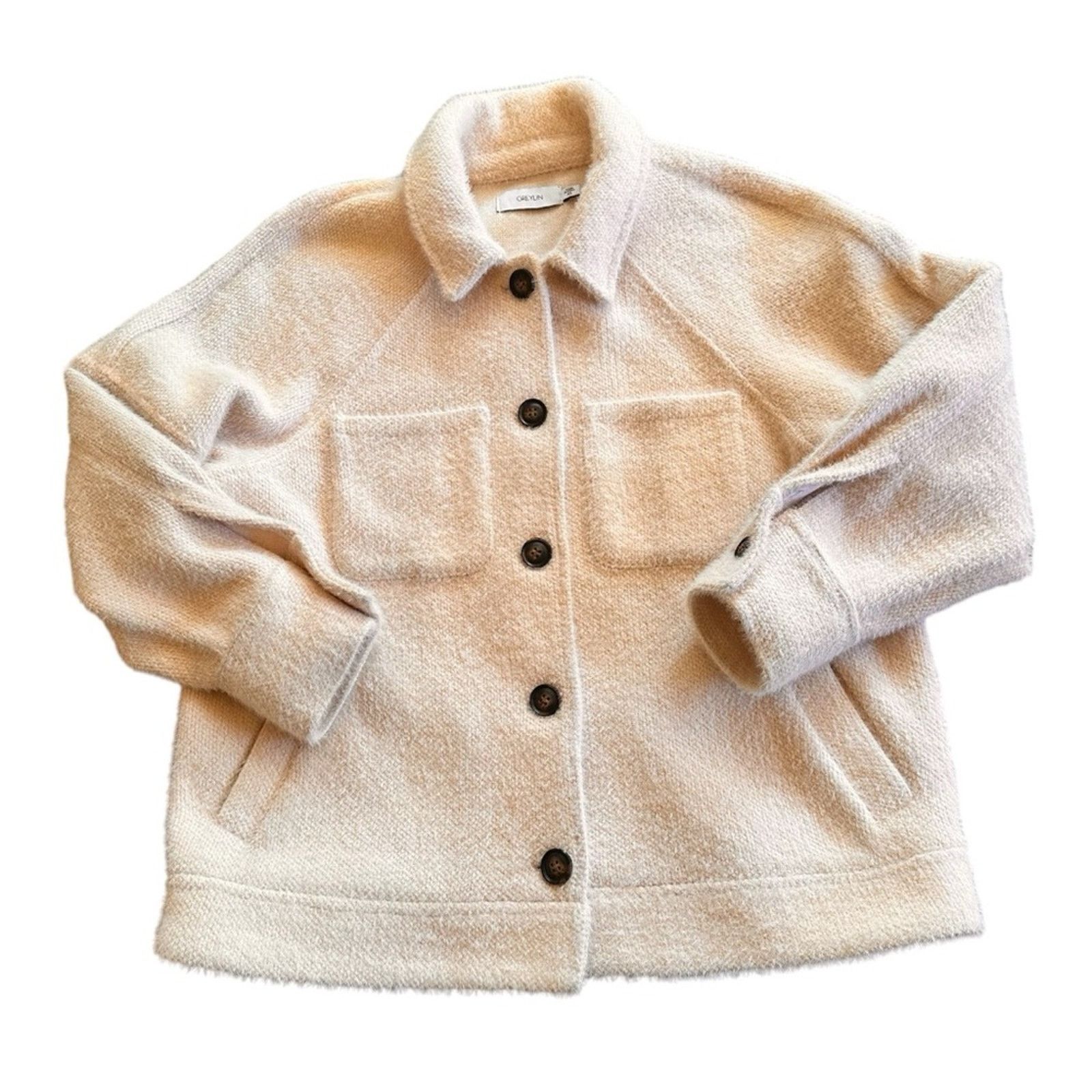 Anthropologie Anthropologie Greylin Charlie Cozy Shirt Jacket - Size XS Size XS / US 0-2 / IT 36-38 - 2 Thumbnail
