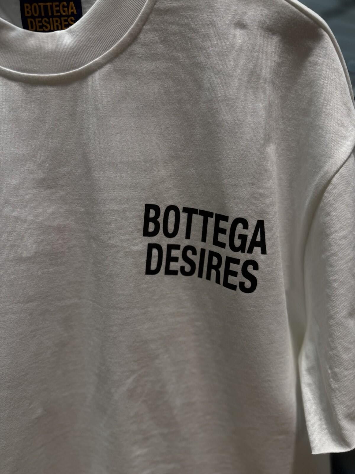 Bottega Desires Bottega Desires Tee T-Shirt F**k Joke (S) White Black Size US S / EU 44-46 / 1 - 7 Thumbnail