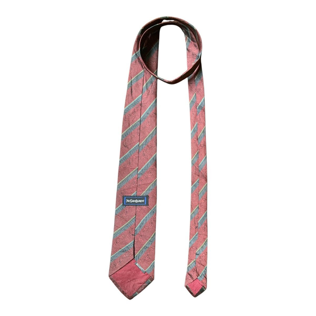 Designer × Vintage × Yves Saint Laurent Rare Design Vintage Yves Saint Laurent Ties Size ONE SIZE - 2 Thumbnail