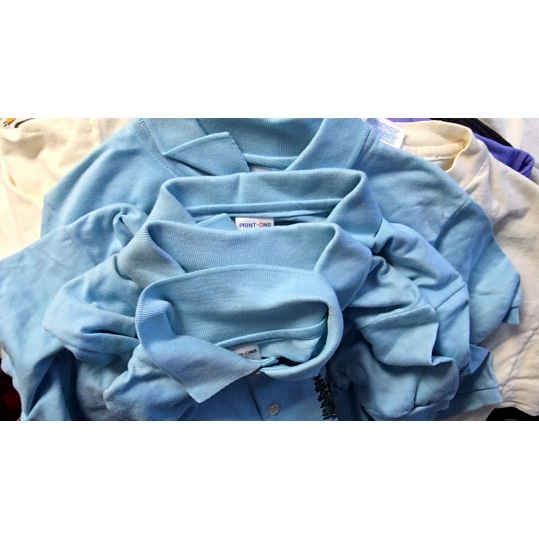 Vintage Vintage Montana Polo Nature Graphic Light Blue S Shirt 90s Size S / US 4 / IT 40 - 7 Thumbnail