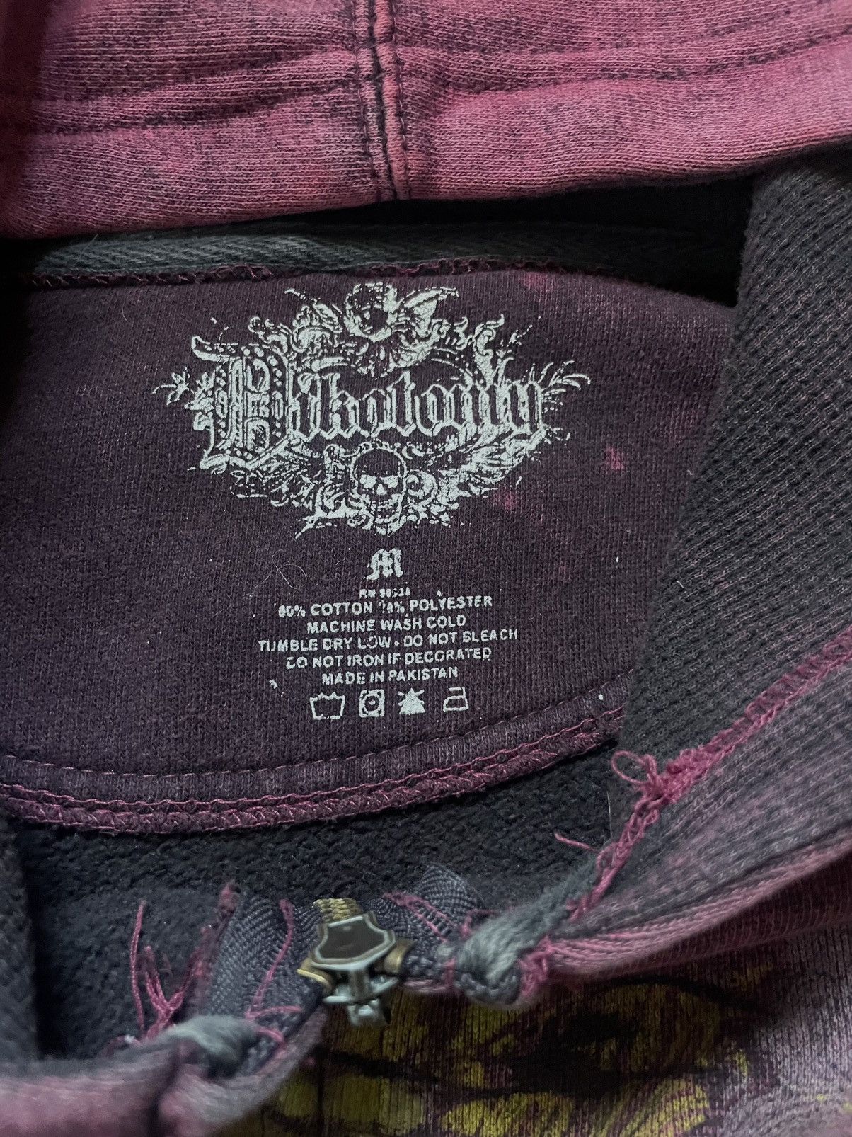 Affliction × Kanye West × Vintage Boxy opium uniqe hoodie like jessie pinkman Size L / US 10 / IT 46 - 4 Thumbnail