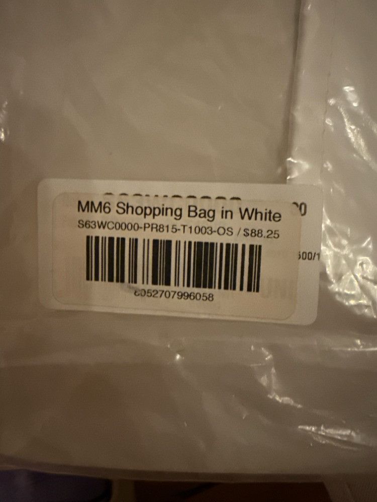 Maison Margiela MAISON MARGIELA MM6 PVC Shopping Tote Handbag Size ONE SIZE - 2 Thumbnail