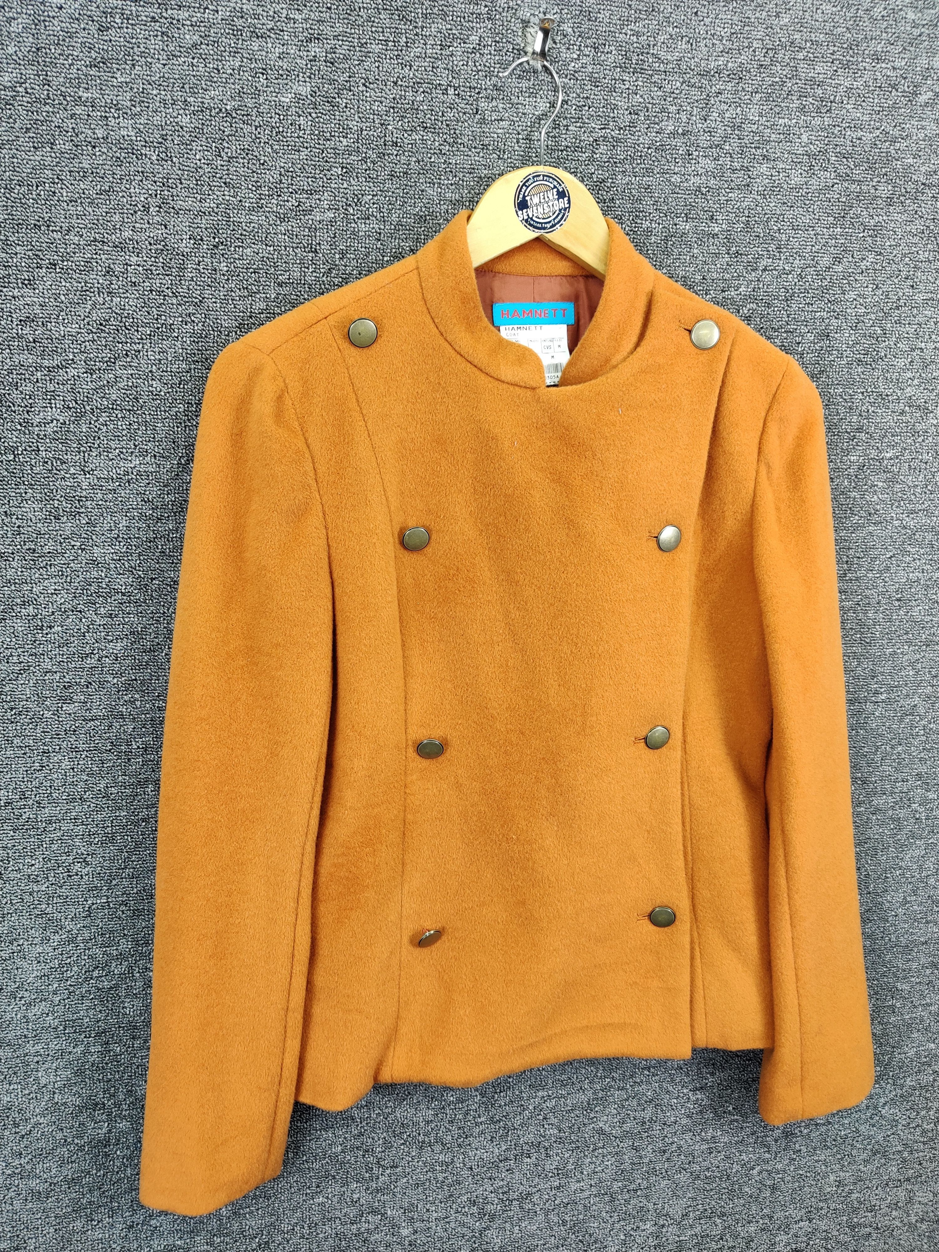 Katharine Hamnett London Hammett Katharine Hamnett London Double Breasted Wool Coat Size US M / EU 48-50 / 2 - 5 Thumbnail