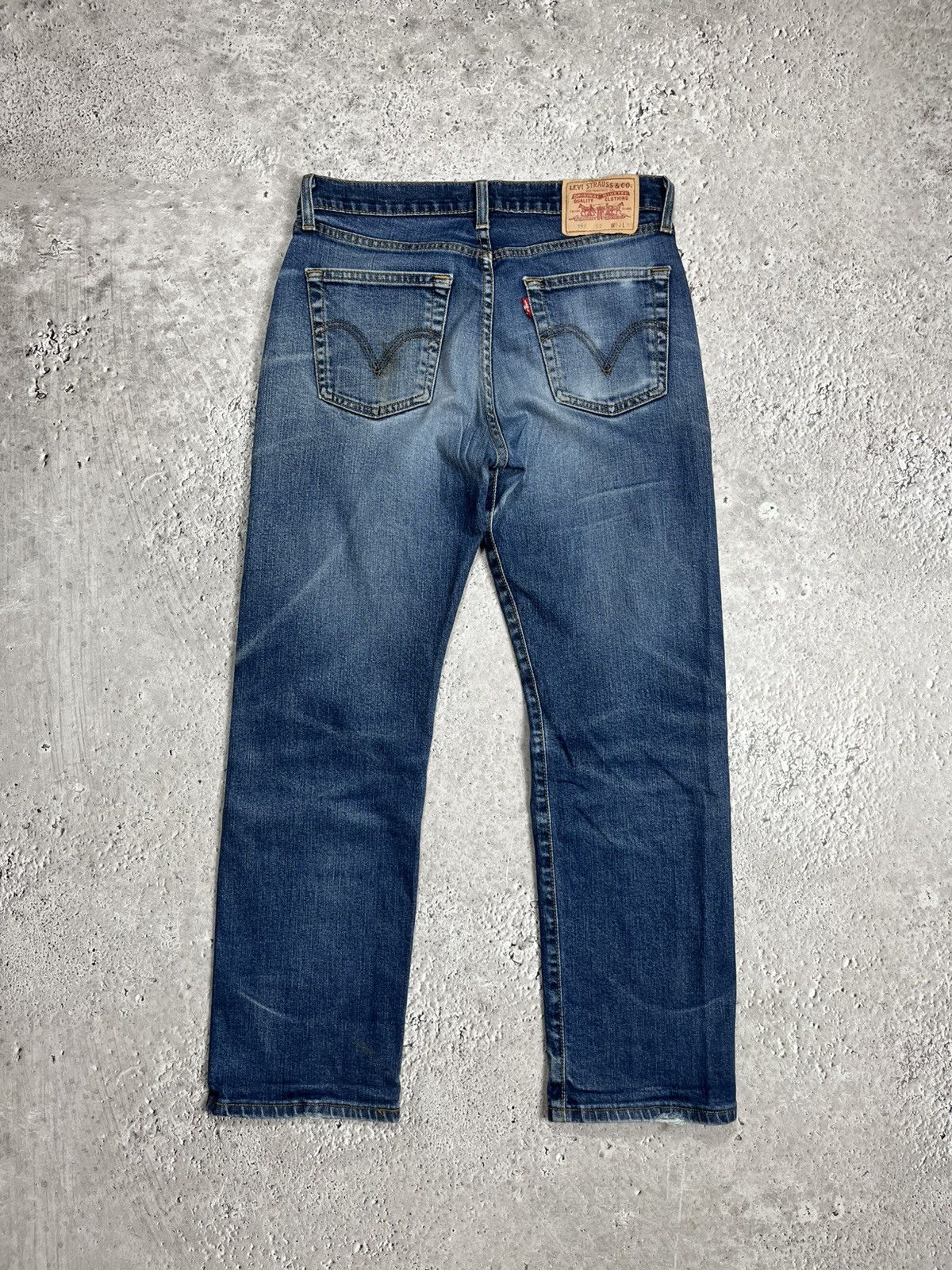 Levi's Levi’s 751 Vintage Blue Straight Leg Jeans W32 L30 Denim Size US 32 / EU 48 - 1 Thumbnail
