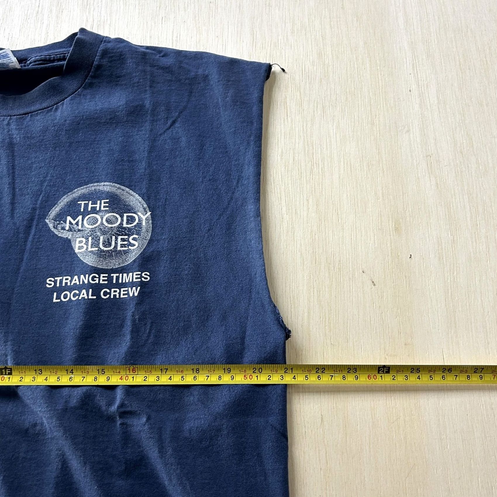Vintage VINTAGE The Moody Blues Shirt Mens XL Strange Times Local Crew Sleeveless Tee Size US XL / EU 56 / 4 - 5 Thumbnail