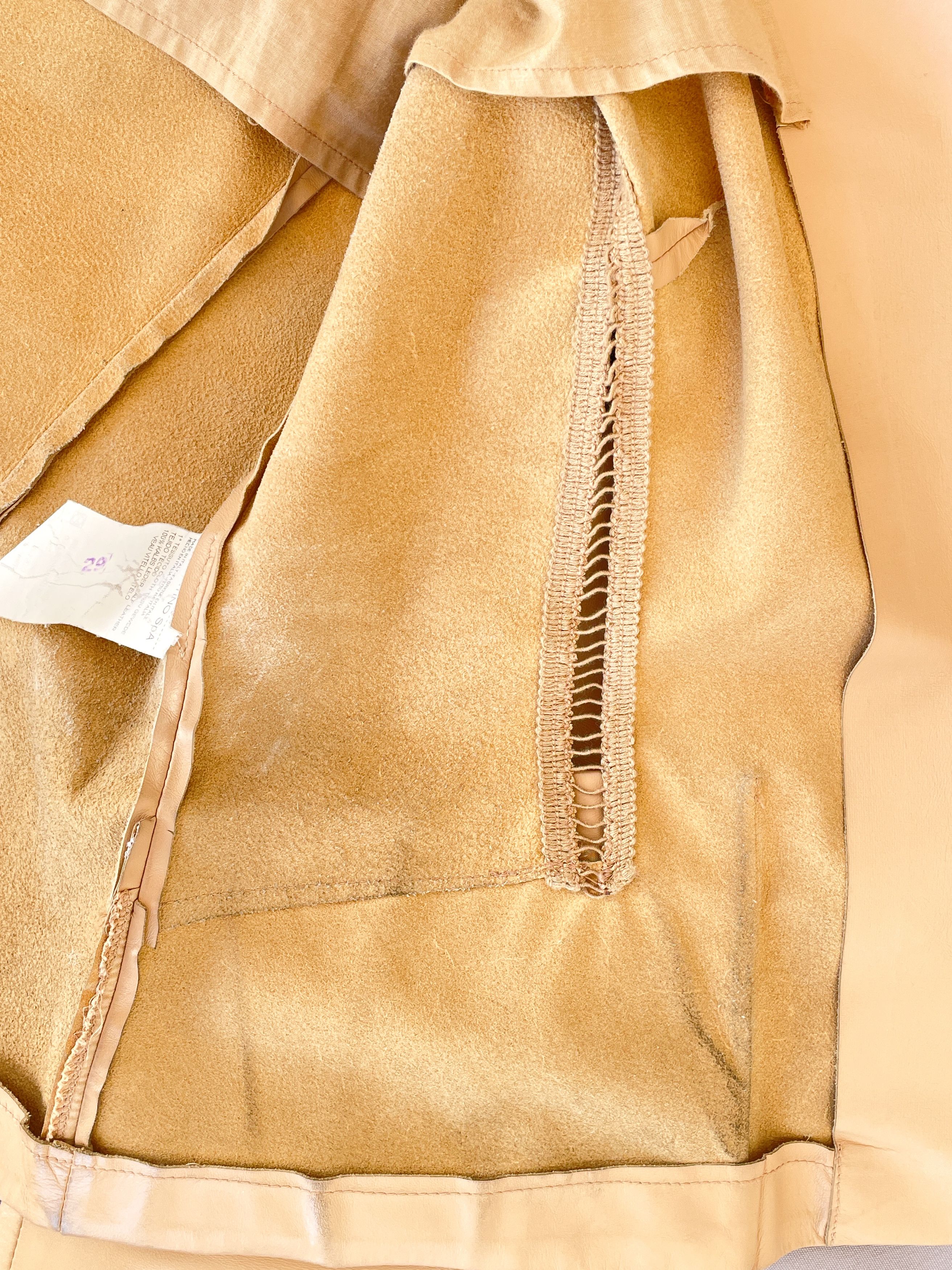 Valentino beige leather jacket Size M / US 6-8 / IT 42-44 - 10 Thumbnail