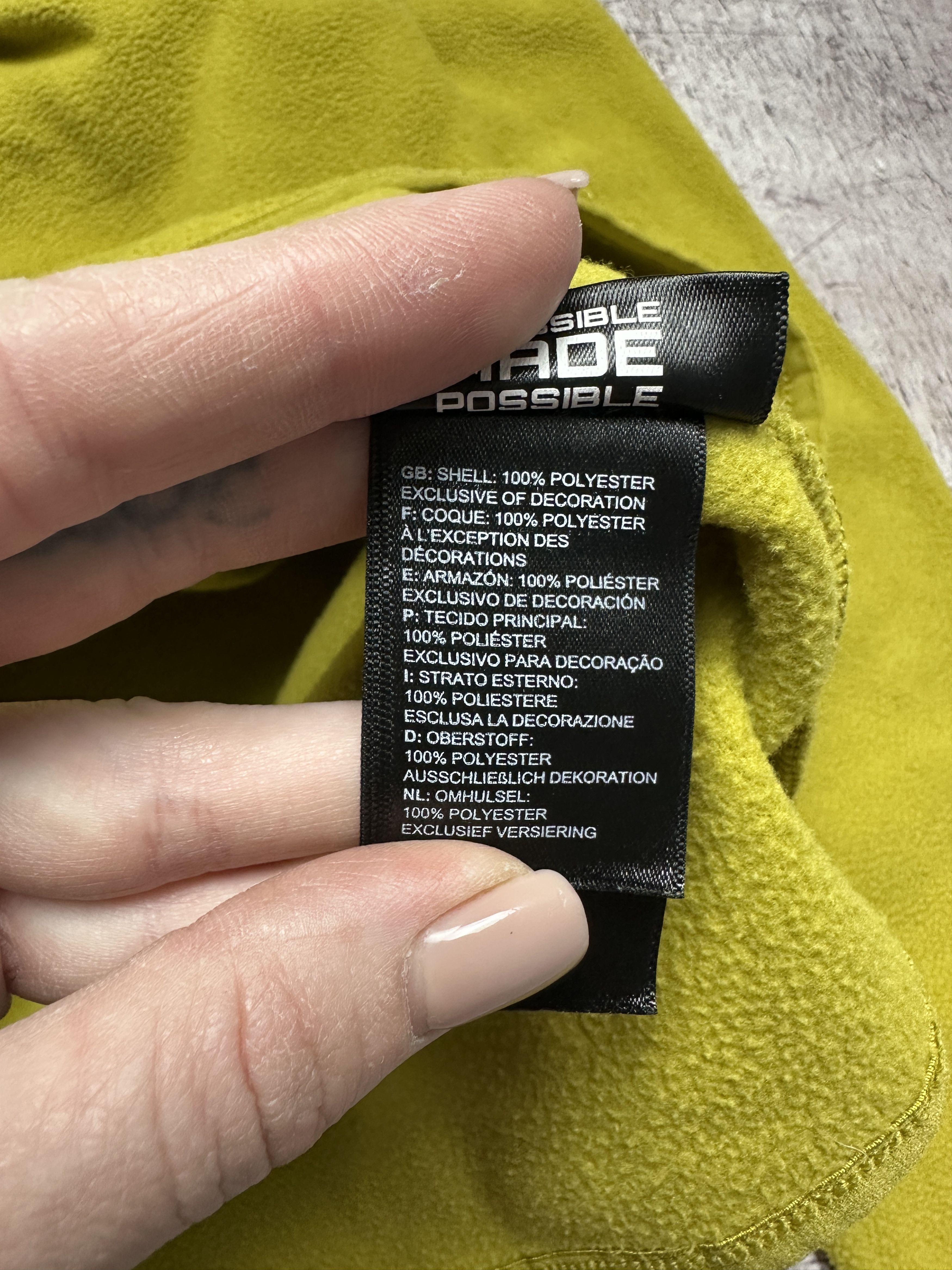 The North Face The North Face Mens 1\4 Zip Fleece Jacket Size US M / EU 48-50 / 2 - 7 Thumbnail