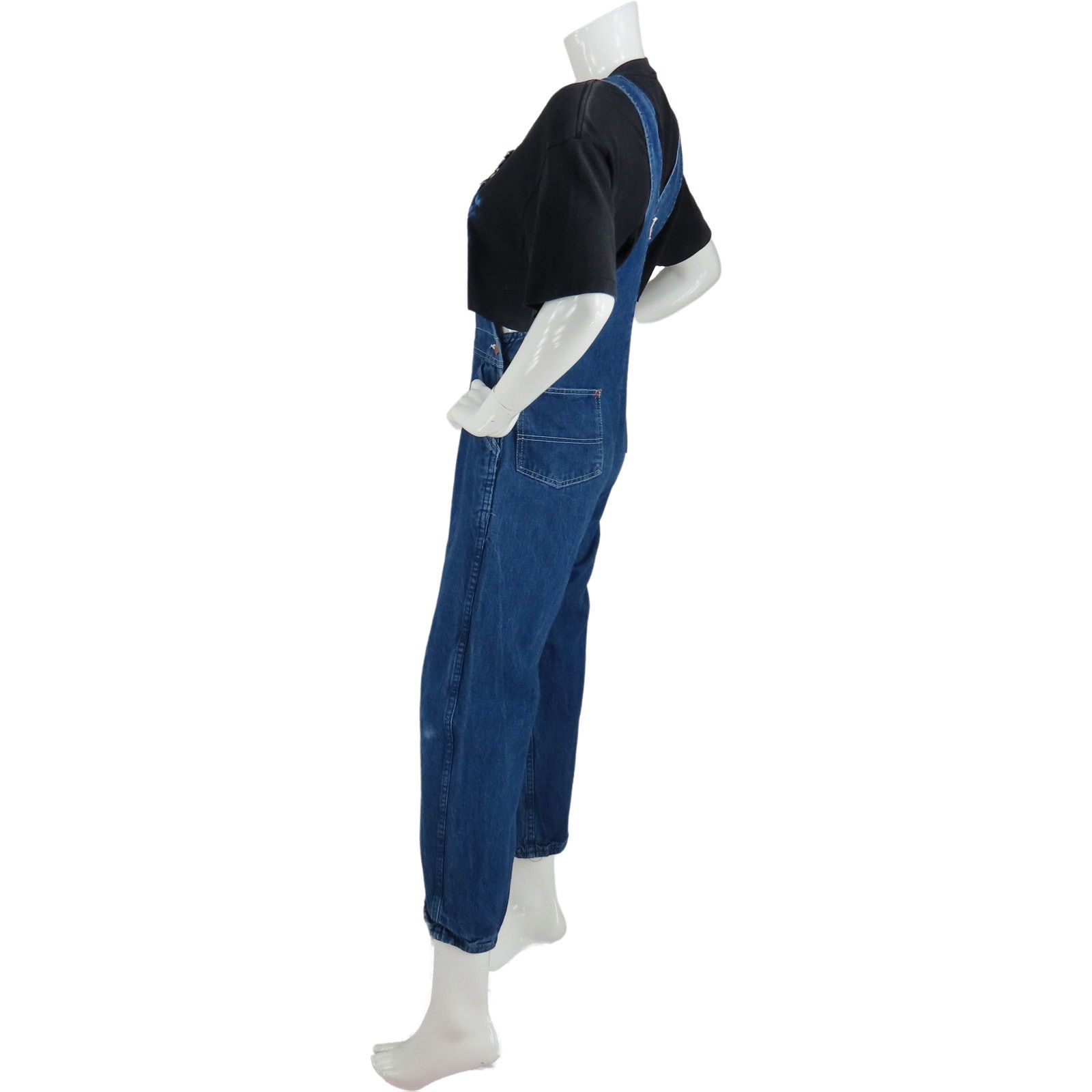 Other Round House Farmer Workwear Festival Denim Jean Overalls 28 Size 28" / US 6 / IT 42 - 6 Thumbnail