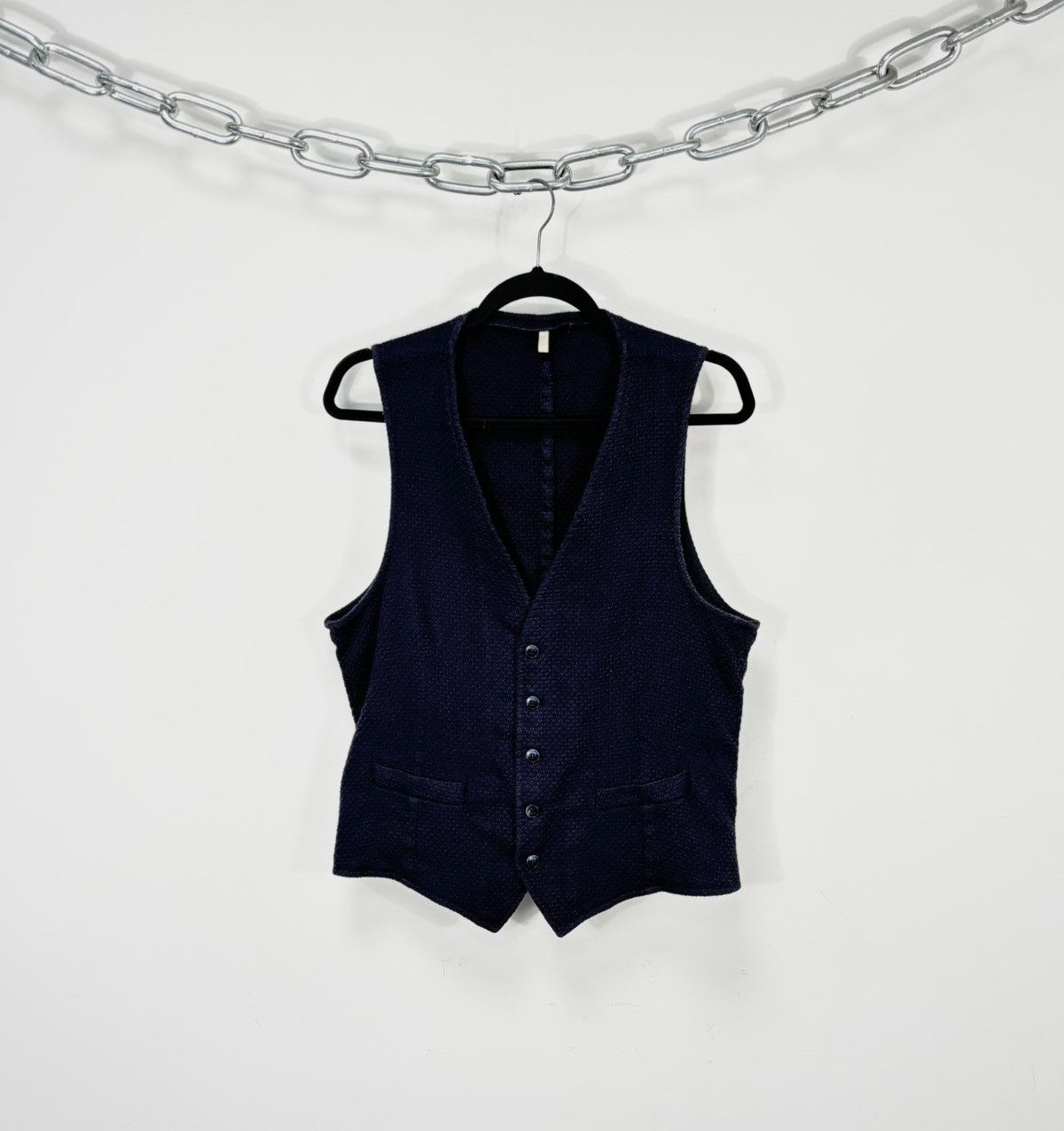L.B.M. 1911 L.B.M. 1911 Men’s Limited Edition Wool Blend Waistcoat Vest Size 44R - 1 Thumbnail