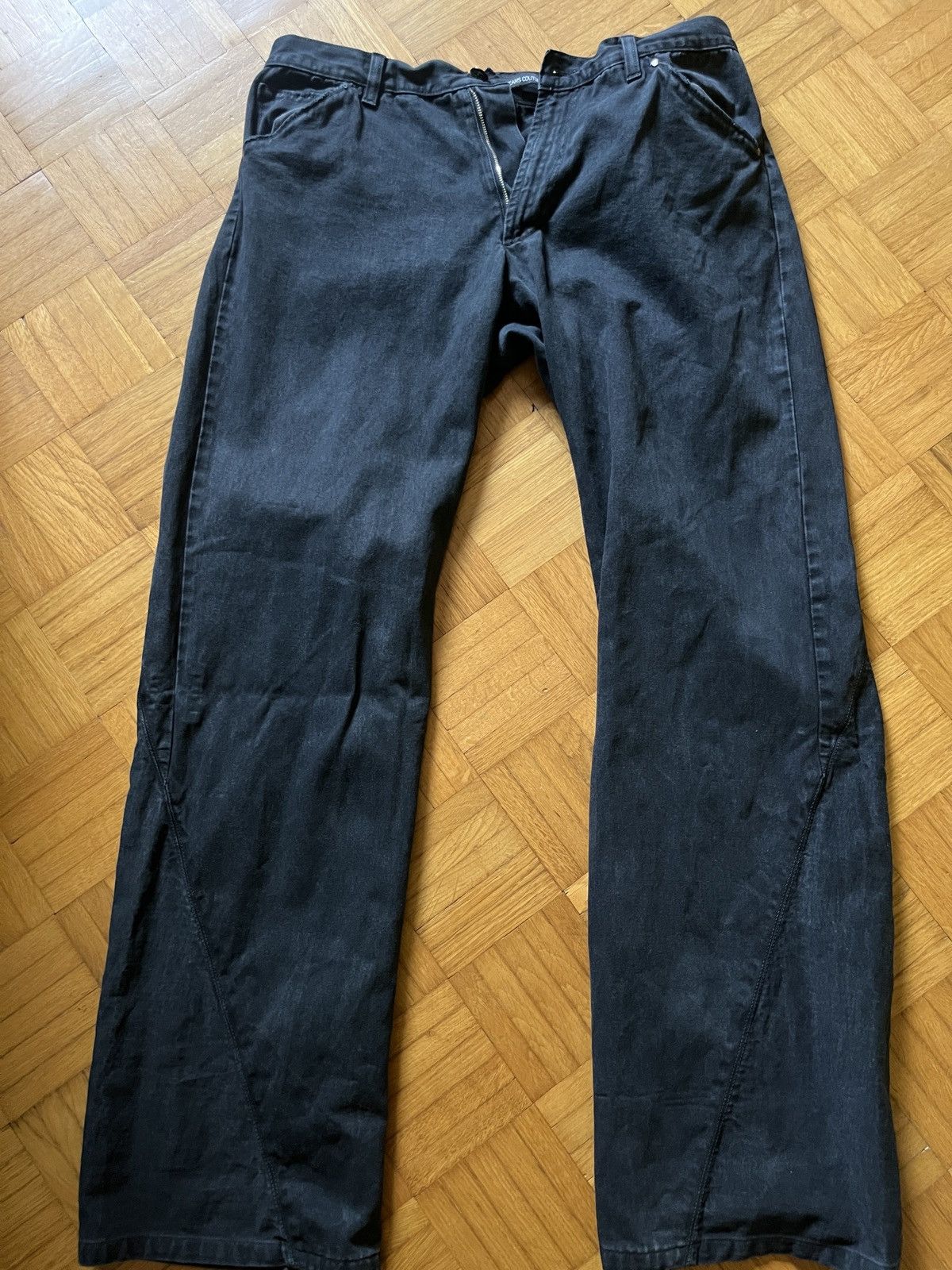 Versace Jeans Couture Vintage Versace black denim pants Size US 32 / EU 48 - 1 Thumbnail