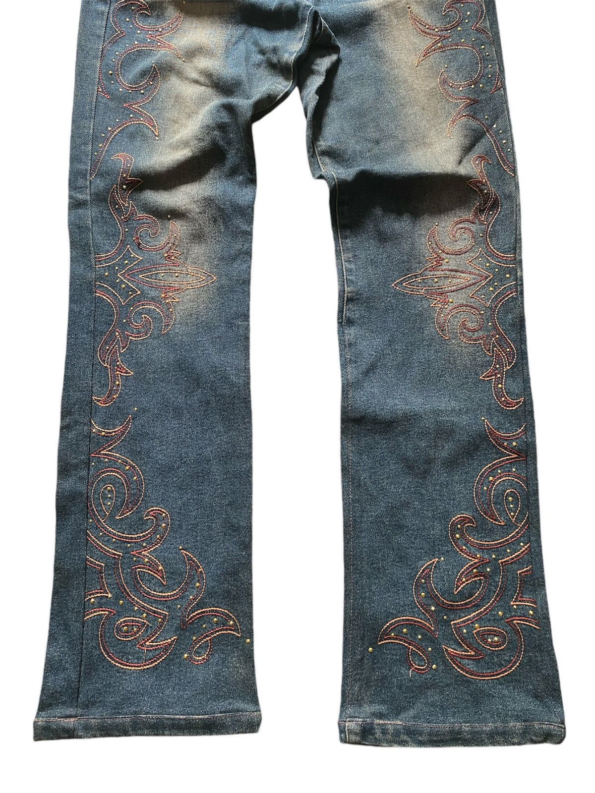If Six Was Nine × Japanese Brand × Le Grande Bleu (L.G.B.) Vintage kesson basic imformal flared jeans Size US 28 / EU 44 - 2 Thumbnail