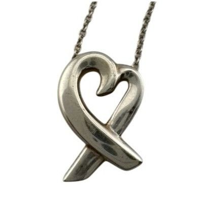 Tiffany & Co. Tiffany and Co Paloma Picasso Small Loving Heart Pendant Nec Size ONE SIZE - 1 Thumbnail