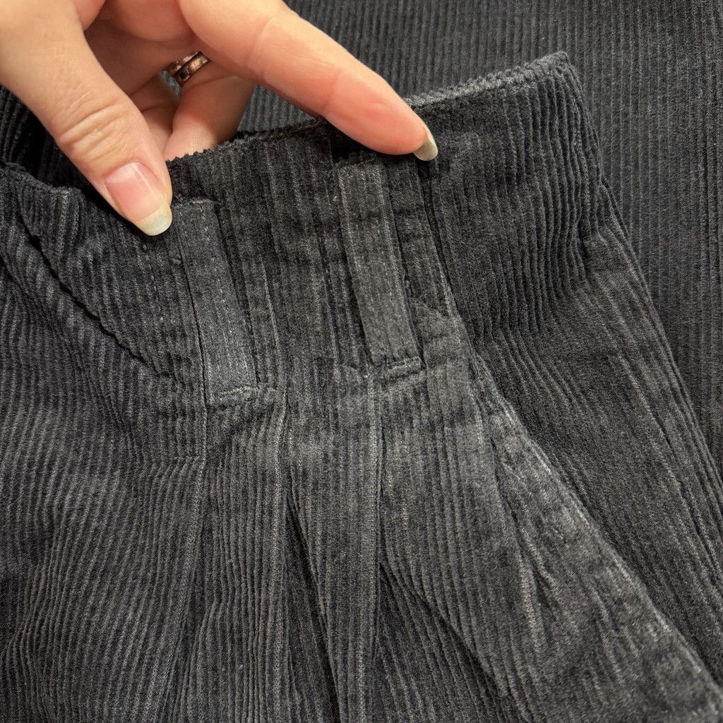Vintage VTG 70s 80s SMALL MEDIUM Corduroy High Rise Tapered Wide Leg Size 32" / US 10 / IT 46 - 12 Thumbnail