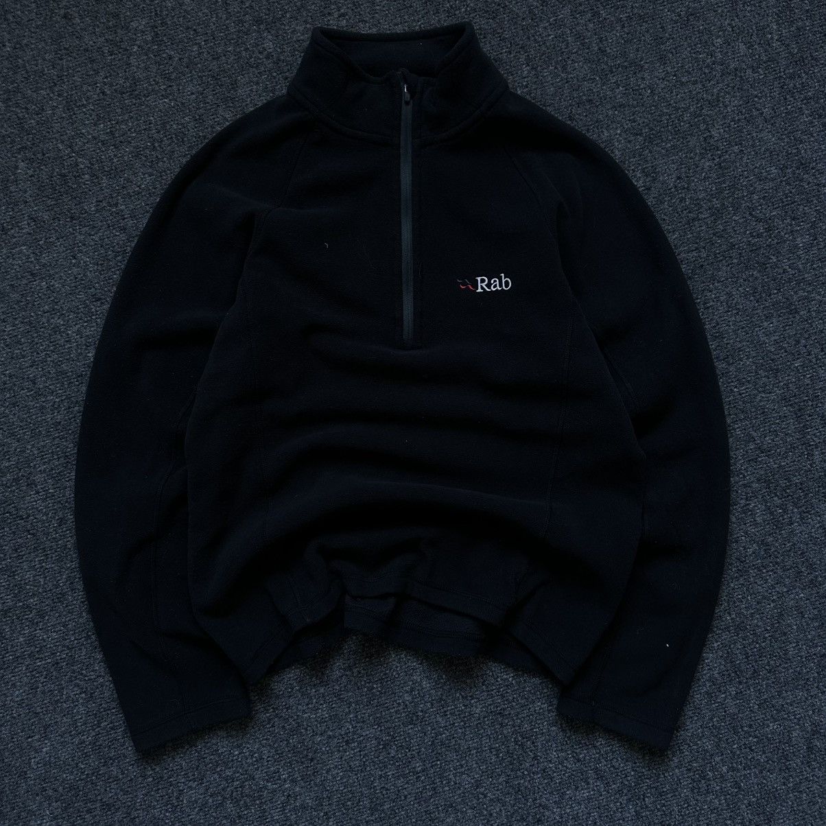 Rab VTG Outdoor Life Rab Fleece 1/4 Zip Sweater Y2K Gore-crop Size US S / EU 44-46 / 1 - 2 Thumbnail