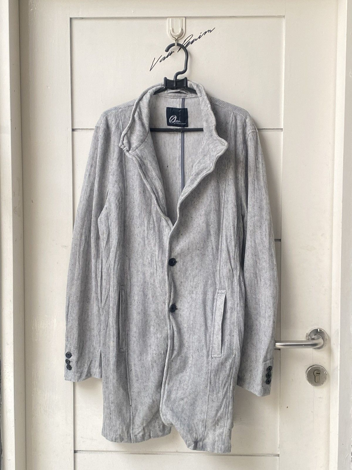 Tornado Mart ZERO By TORNADO MART Grey Blazers Size 48L - 11 Thumbnail