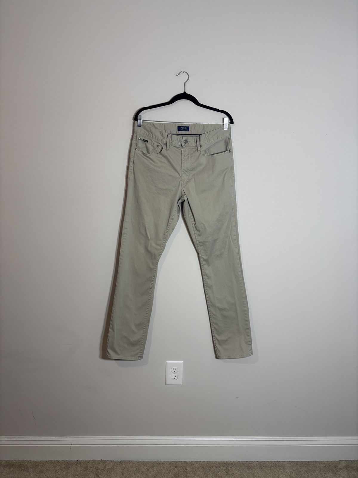 Polo Ralph Lauren Polo Ralph Lauren Chino Khaki Pants 33x32 Size US 32 / EU 48 - 2 Thumbnail