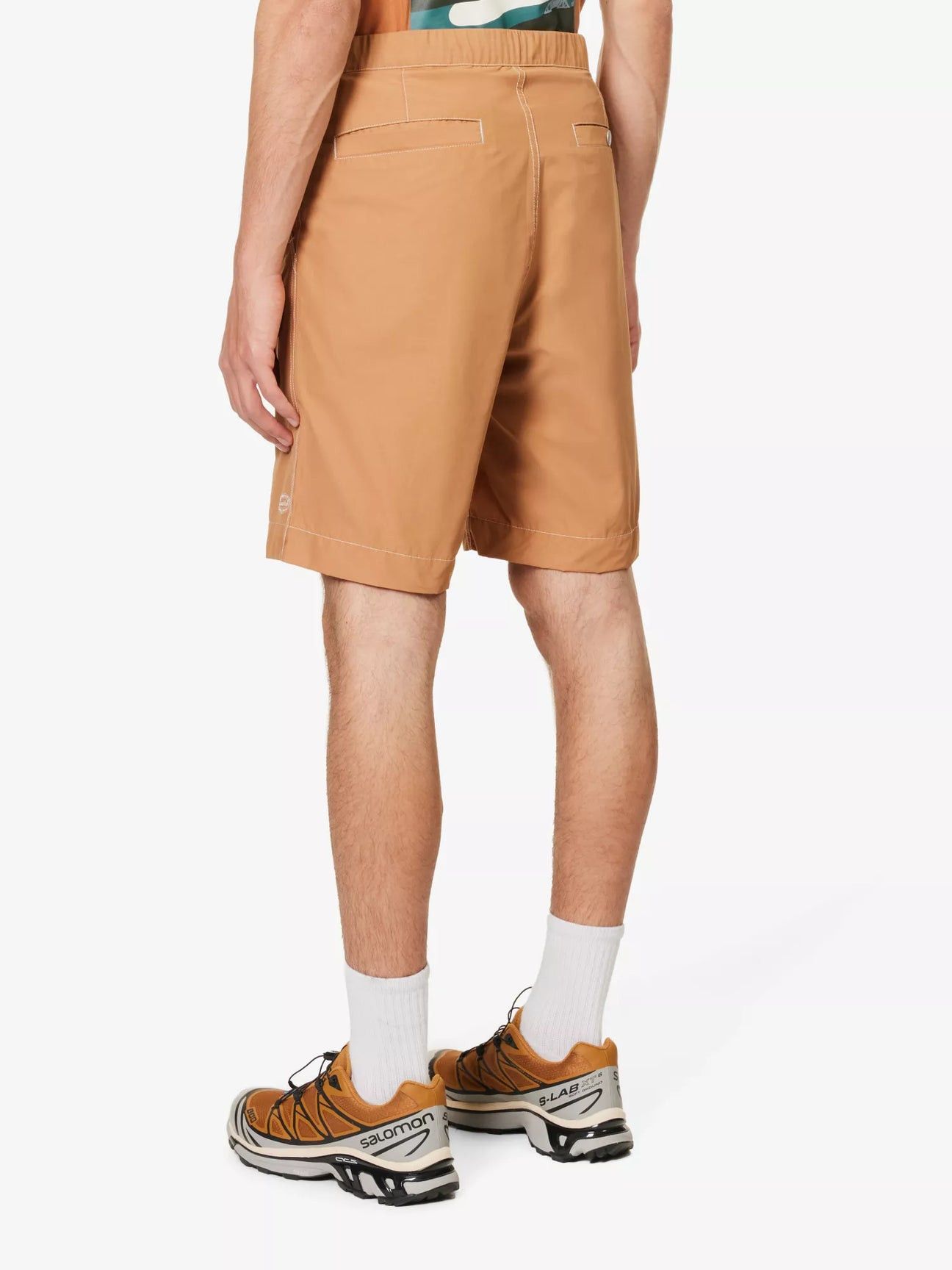 Snow Peak Snow Peak Light Mountain Brown Cloth Shorts Size US 36 / EU 52 - 2 Thumbnail