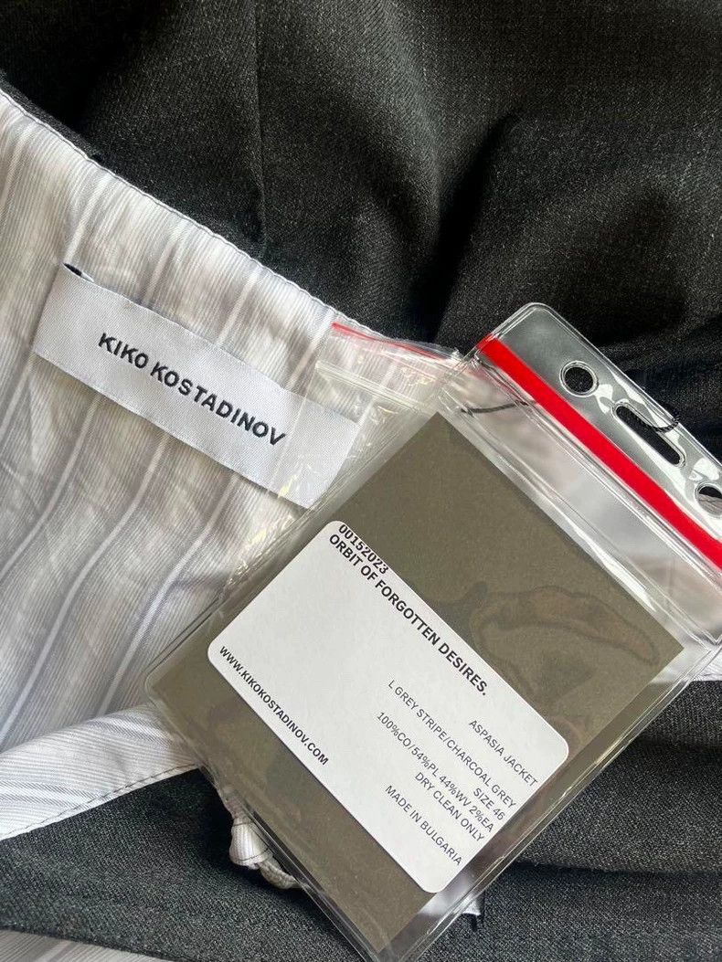 Kiko Kostadinov Aspasia Jacket Kiko Kostadinov Striped Vill