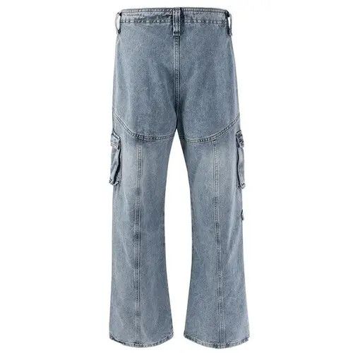 Japanese Brand × Jean Tactical Multi Pockets Baggy Jean Size US 29 - 2 Thumbnail