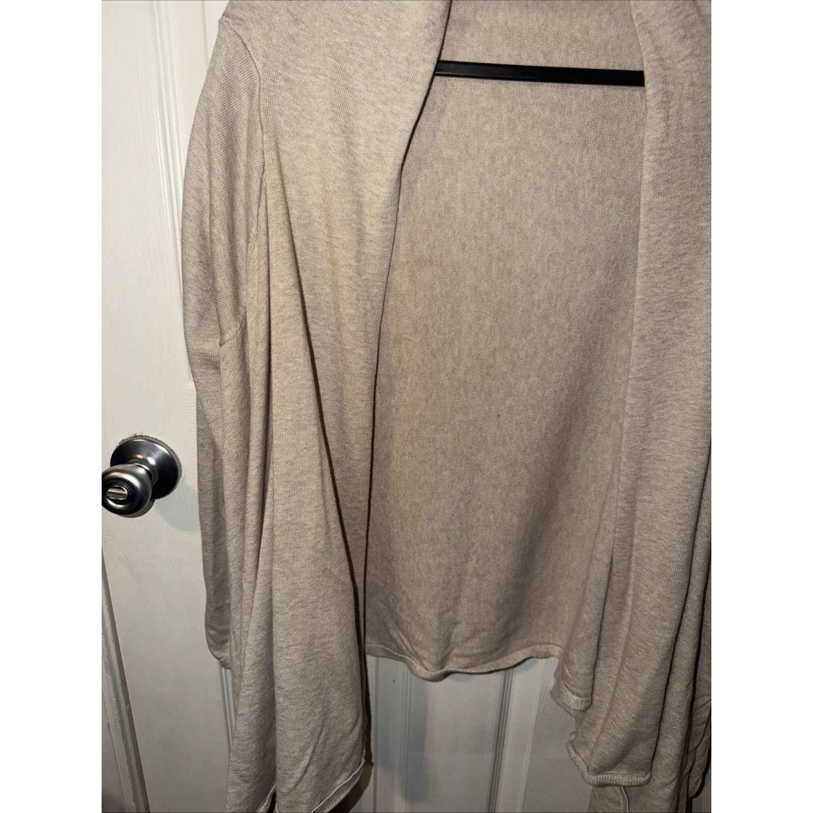 & Other Stories 24/7 by SOMA Women's Cardigan Tan L/Xl Long Sleeve Open Size XL / US 12-14 / IT 48-50 - 3 Thumbnail