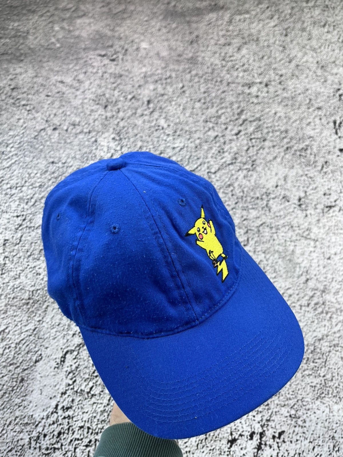 Pokemon Vintage Pikachu logo cap streetwear one size Size ONE SIZE - 2 Thumbnail