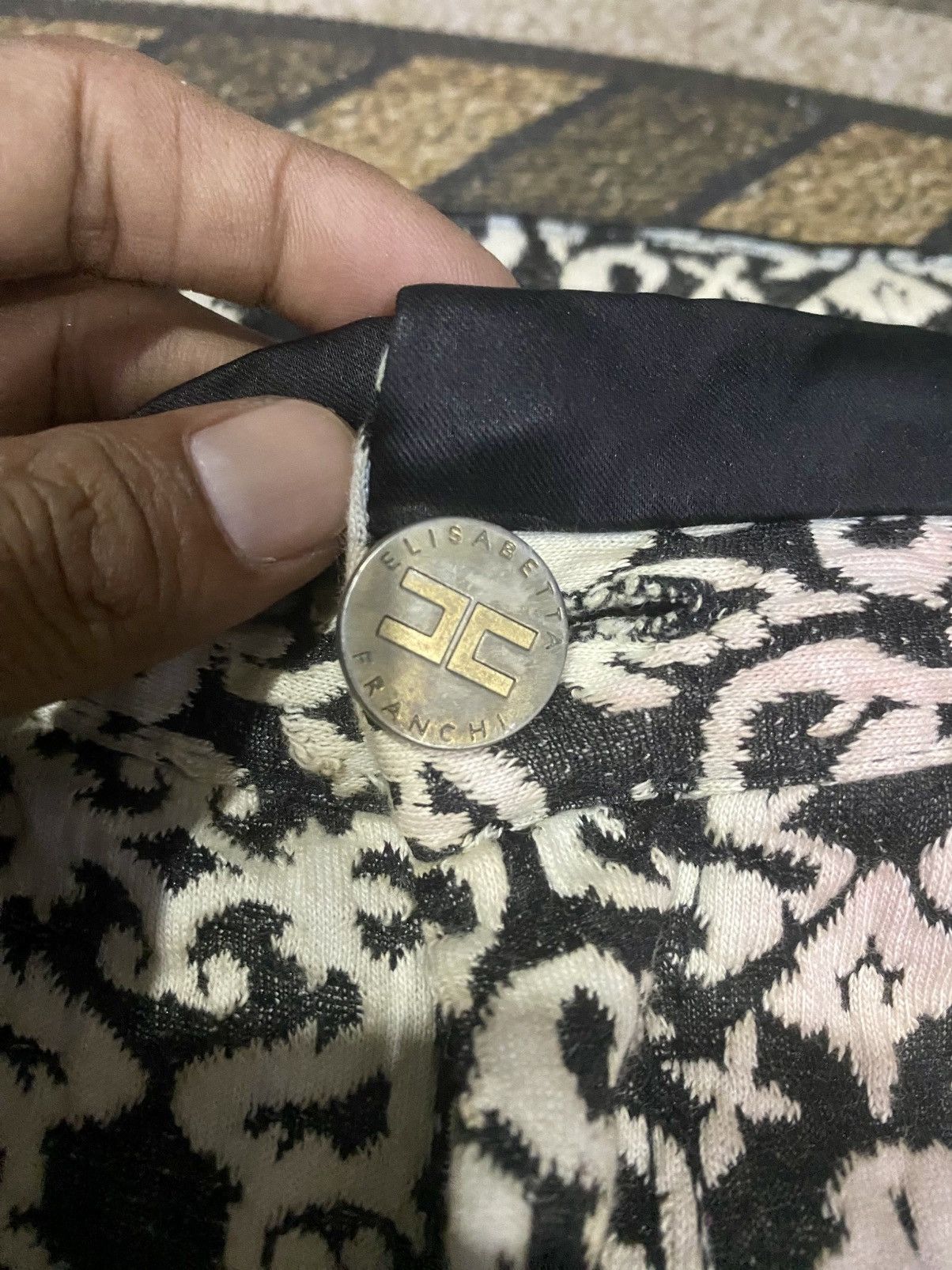 Elisabetta Franchi × If Six Was Nine Elisabettafranchi skull legging Size 35" - 5 Thumbnail