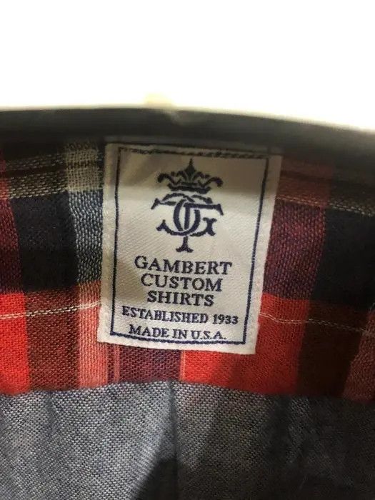 Flannel × Vintage Vintage Gambert Checked Plaid Tartan Flannel Shirt 👕 Size US S / EU 44-46 / 1 - 3 Thumbnail