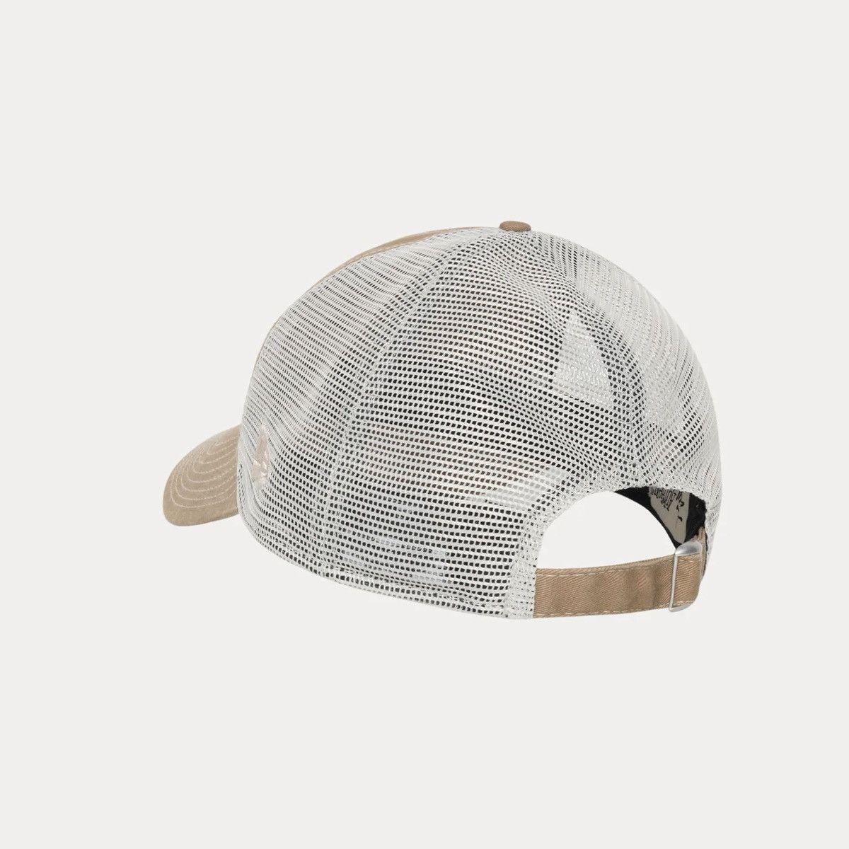 Stussy Stussy New Era 9Twenty Basic Trucker Mesh Khaki Hat Size ONE SIZE - 3 Thumbnail