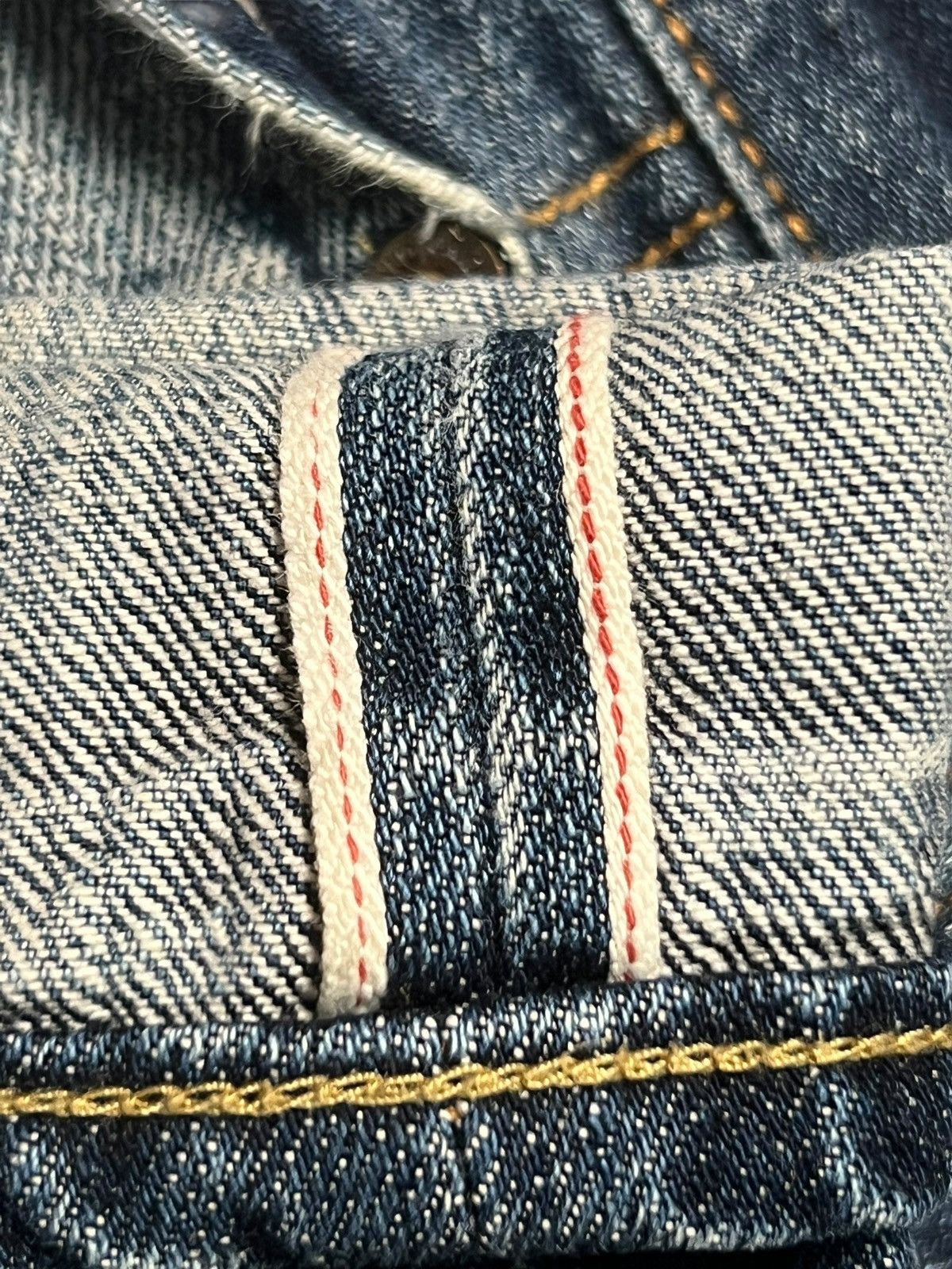Uniqlo Vintage Uniqlo Selvedge Denim Japan - Faded Wash Jeans Size US 36 / EU 52 - 12 Thumbnail