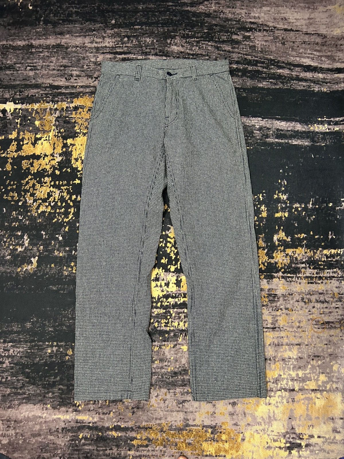 HOLLYWOOD RANCH MARKET Hollywood Ranch Market Herringbone Carpenter Pants Size US 32 / EU 48 - 2 Thumbnail