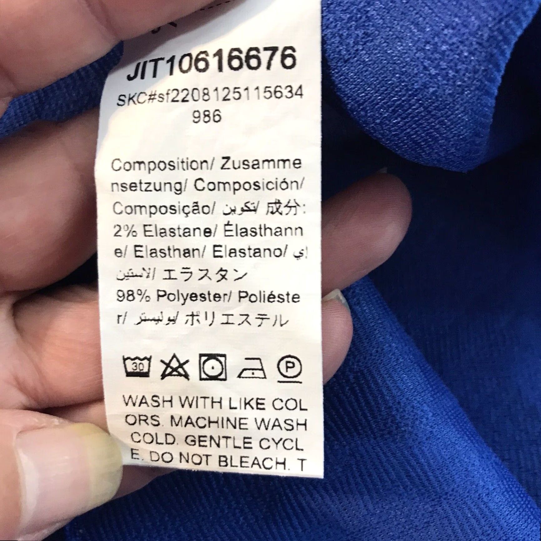 Shein Shein Women Plus Size Blue A-Line Midi Dress Long Sleeve Casual Knit Spring Fall Winter Size XXL / US 16-18 / IT 52-54 - 7 Thumbnail