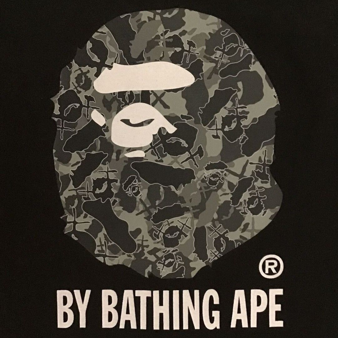 Bape × Kaws × Nigo BAPE × KAWS APE HEAD T-shirt a bathing ape NIGO Size US M / EU 48-50 / 2 - 2 Thumbnail