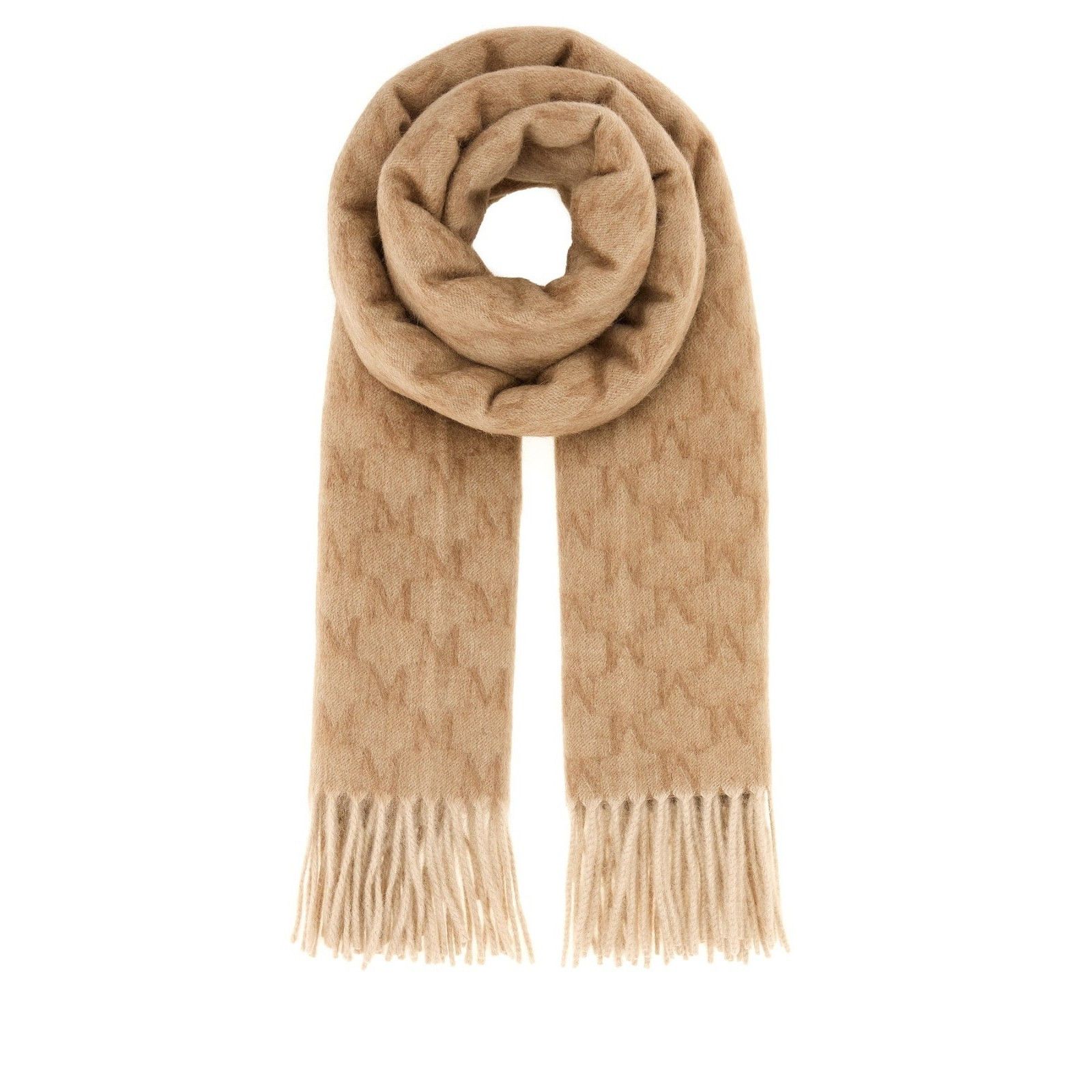 Max Mara MAX MARA Embroidered Camel Scarf Camel Scarf New & Authentic Size ONE SIZE - 1 Thumbnail