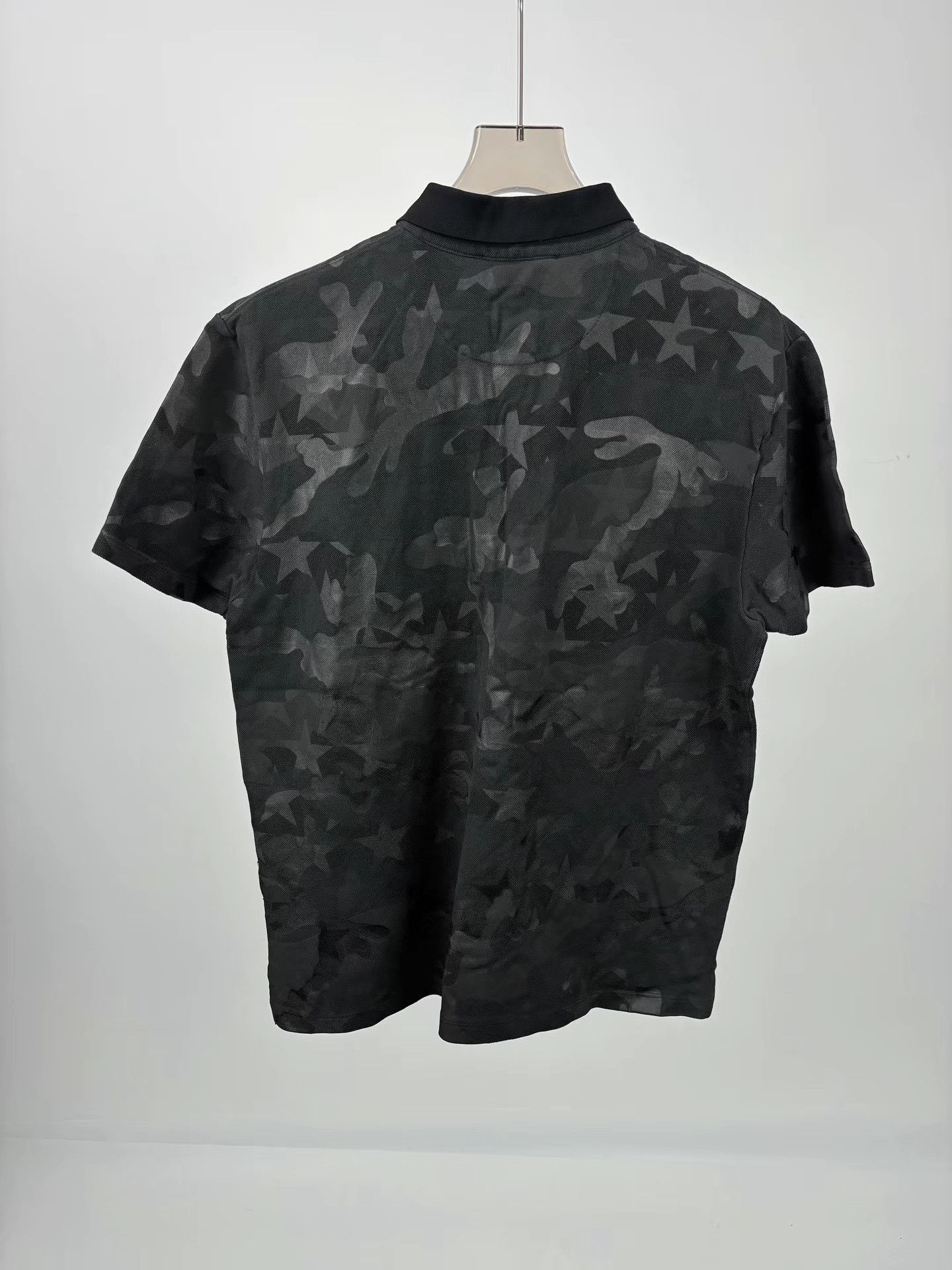 Valentino VALENTINO Camouflage Studded Short Sleeve Polo Size US L / EU 52-54 / 3 - 2 Thumbnail