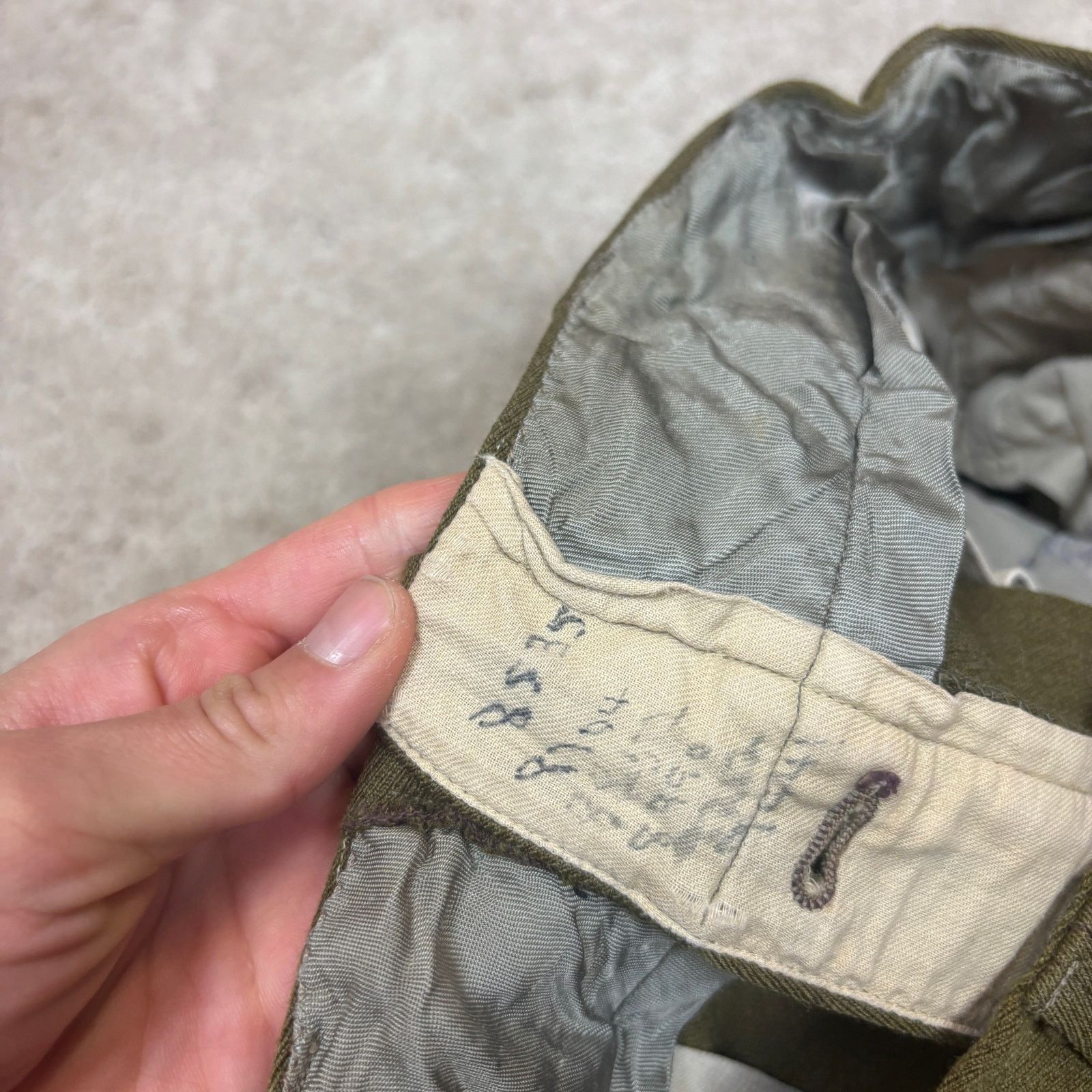 Vintage Vintage 50s 60s Military Army Trousers Pants Men's 28x29.5 Size US 28 / EU 44 - 4 Thumbnail