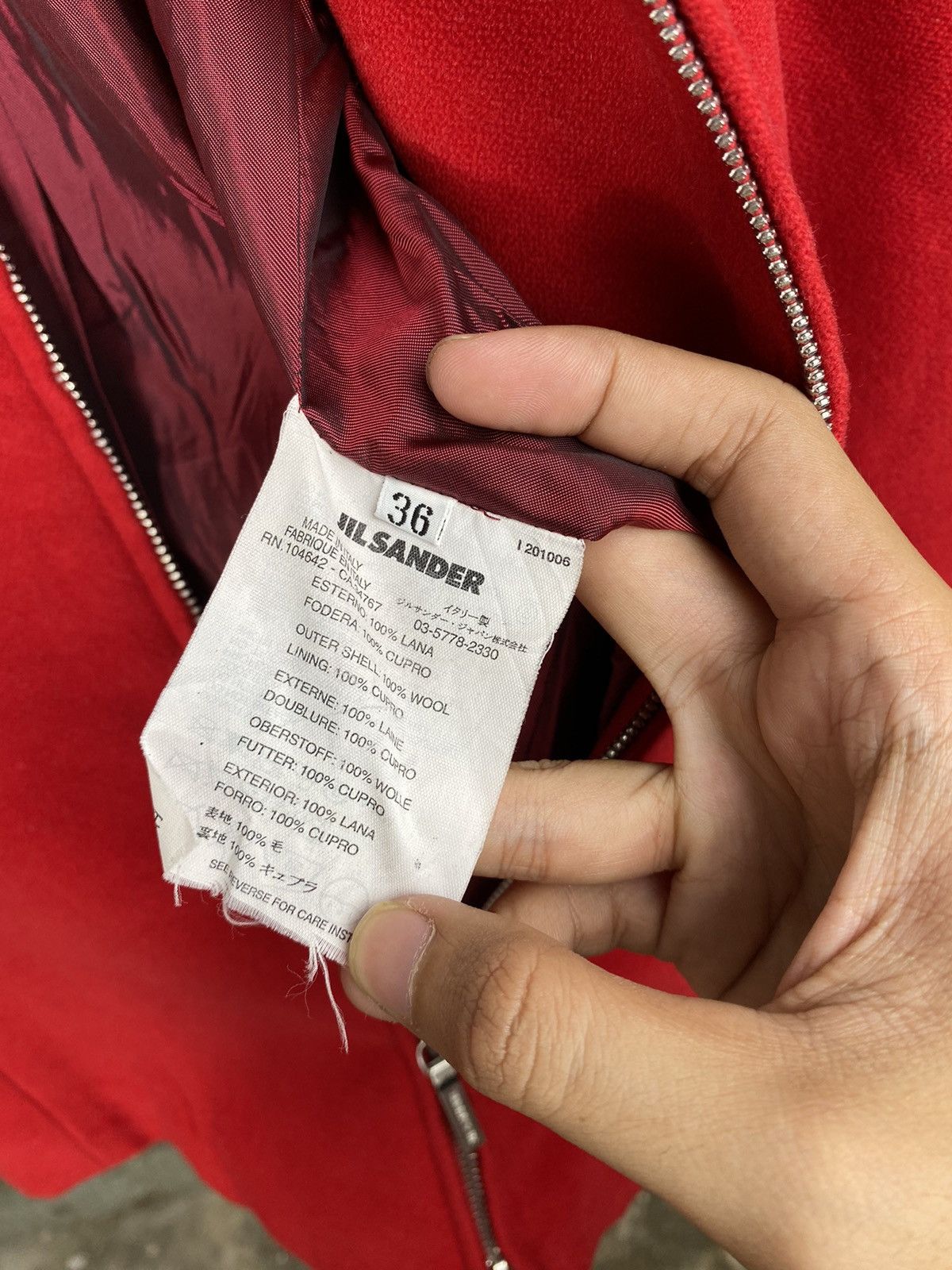 Jil Sander Archive Jil Sander Minimal Zip Jacket Wool Size 36R - 7 Thumbnail