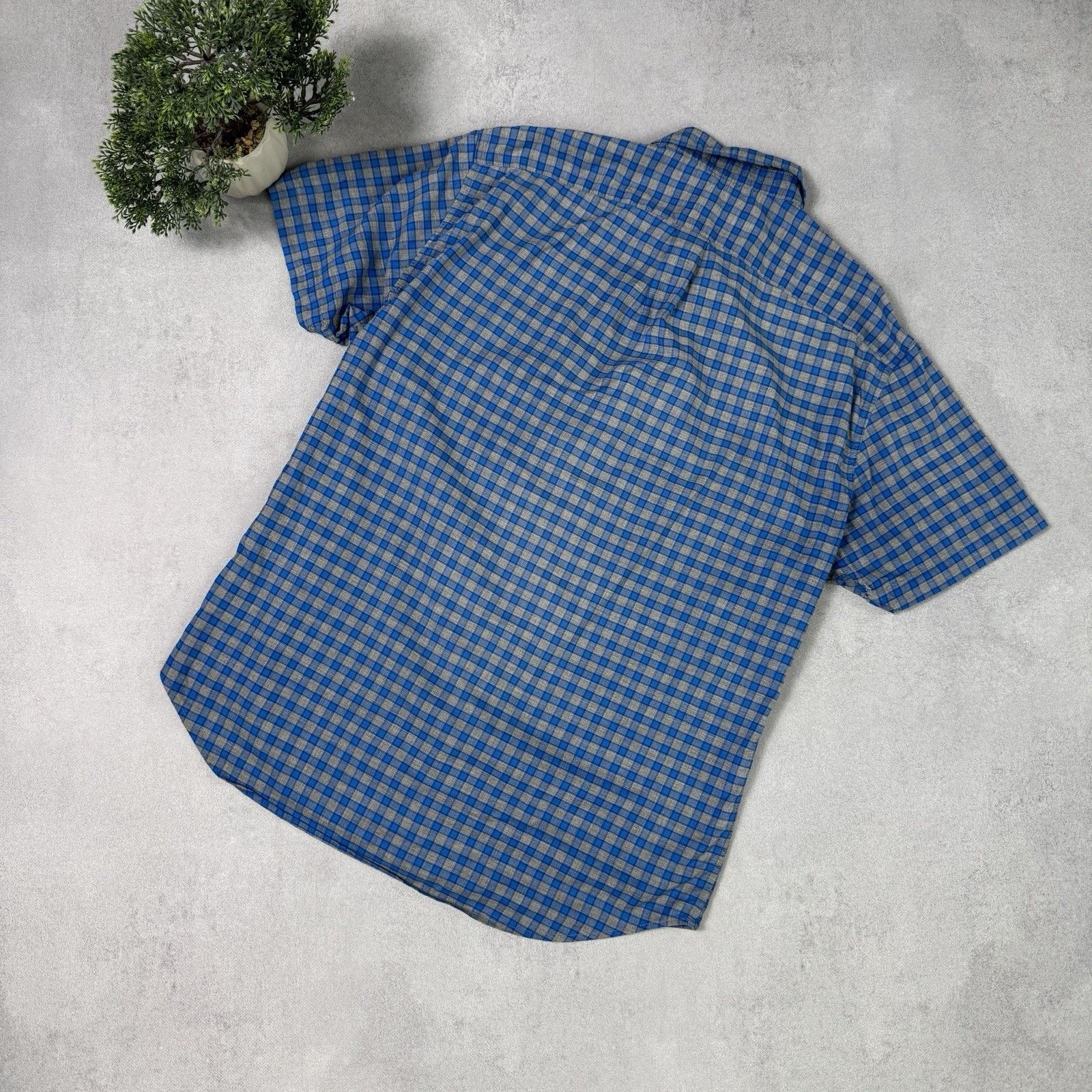 Marc by Marc Jacobs Marc By Marc Jacom Mon Short Sleeve Button Up Shirt Check Size US M / EU 48-50 / 2 - 14 Thumbnail