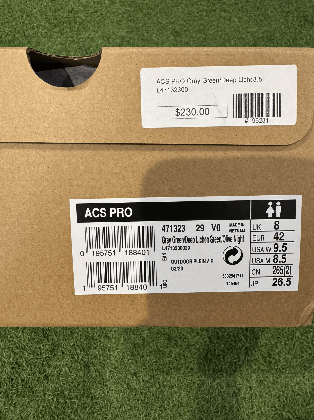 Salomon Size 8.5- Salomon ACS Pro Advanced Deep Lichen Green Size US 8.5 / EU 41-42 - 5 Thumbnail