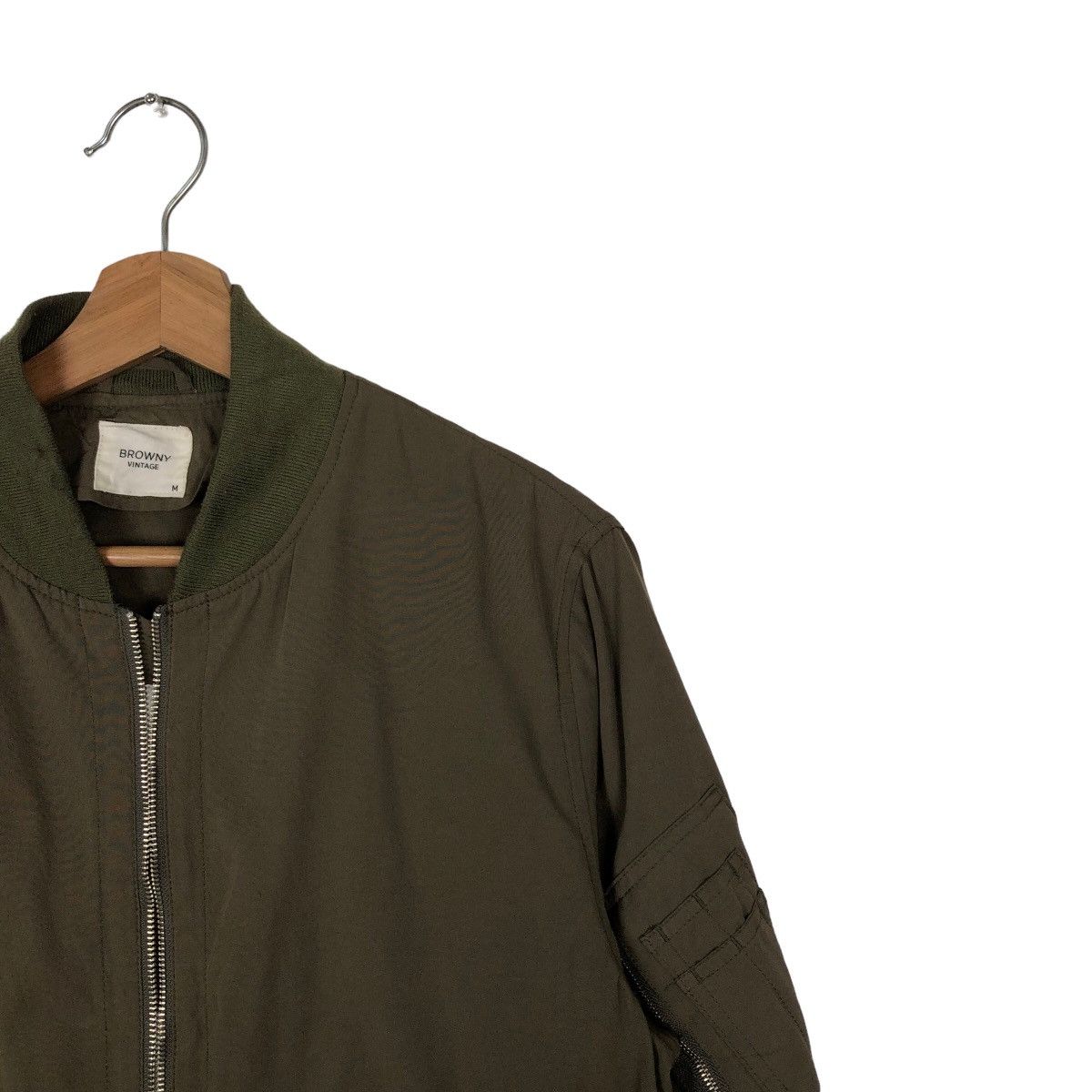 Japanese Brand VINTAGE BOMBER JACKET BROWNY JAPAN ISSEY MIYAKE Size US M / EU 48-50 / 2 - 5 Thumbnail
