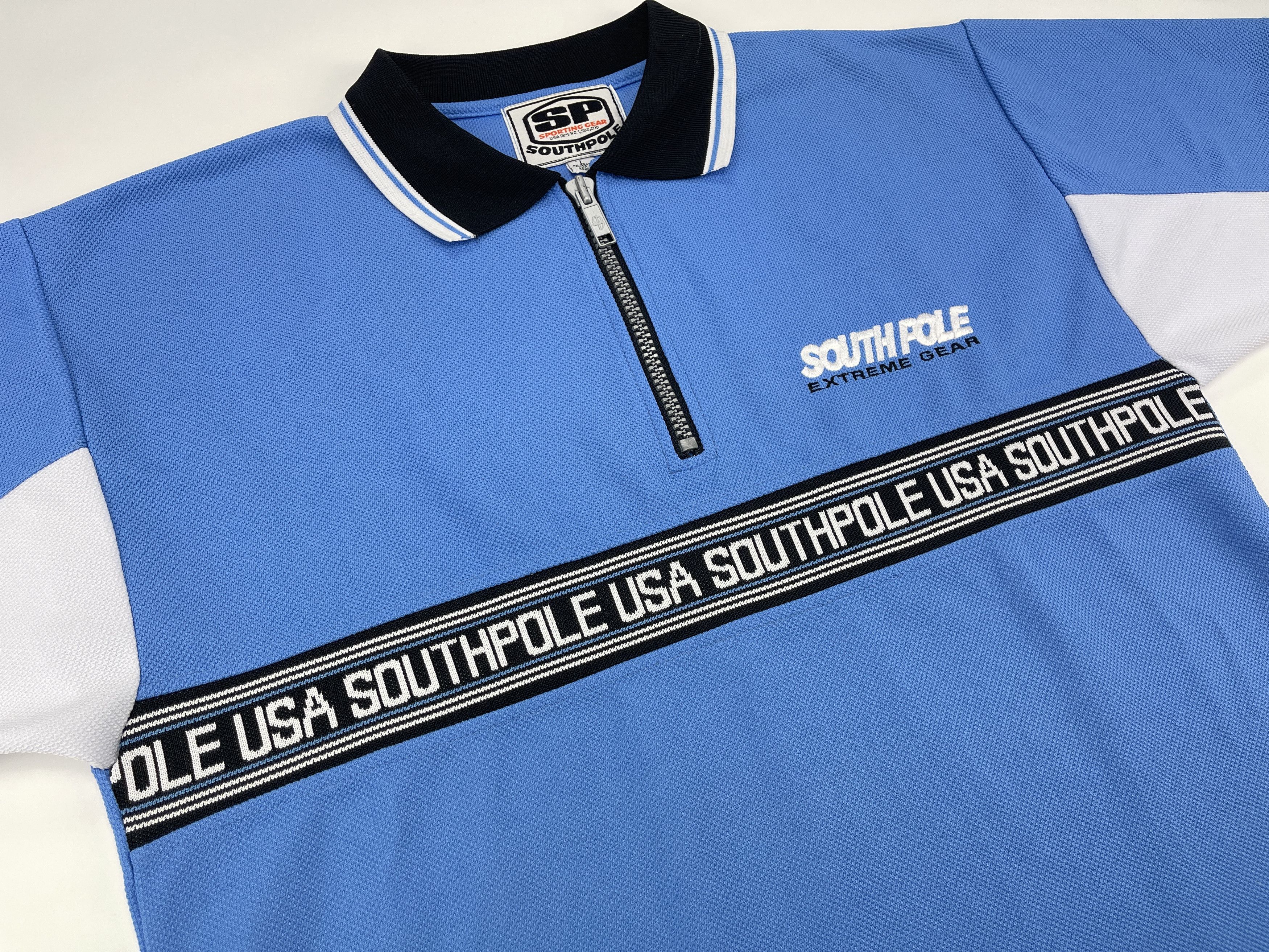 Southpole SOUTHPOLE jersey, blue vintage South Pole t-shirt 90s size L Size US L / EU 52-54 / 3 - 4 Thumbnail