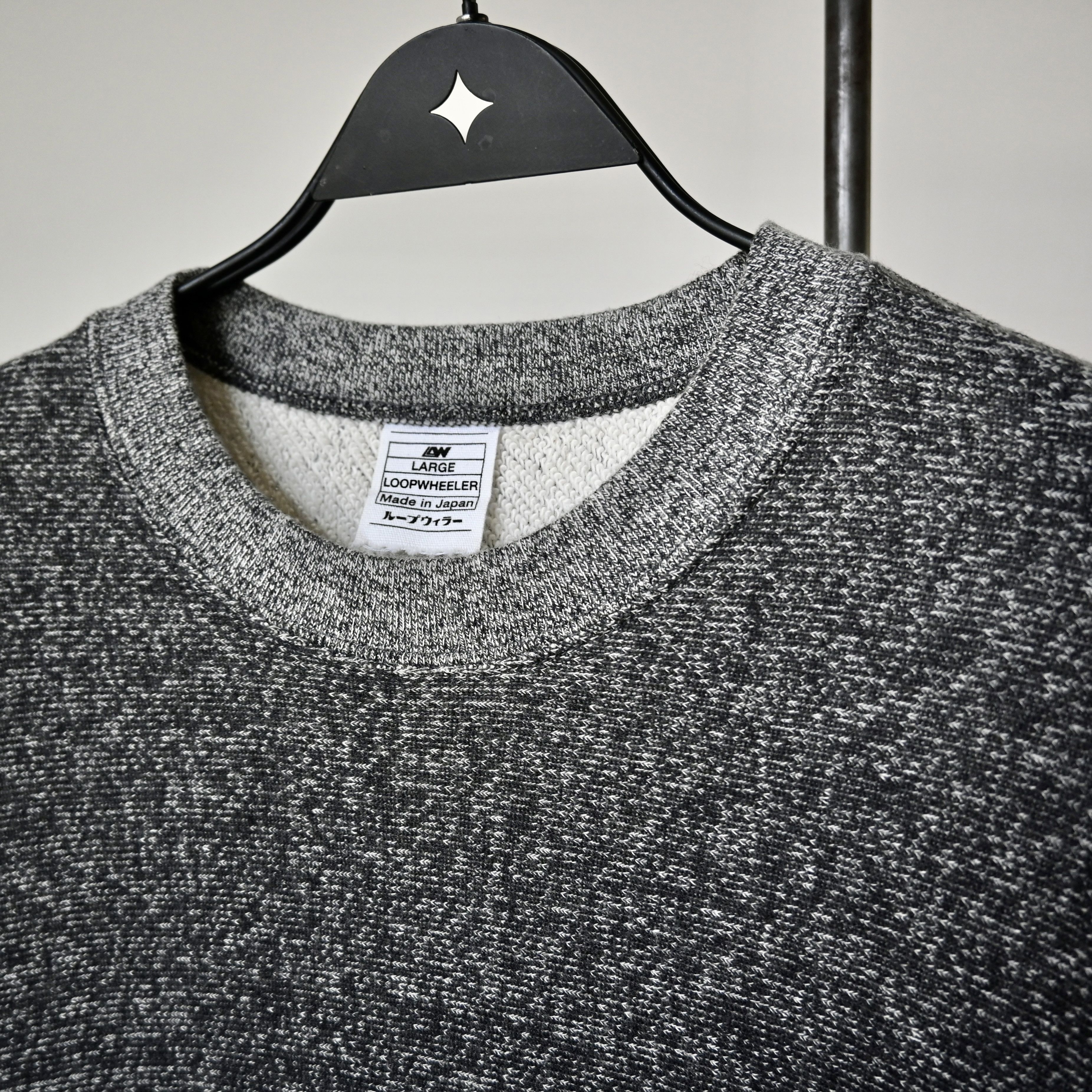 Loopwheeler Loopwheeler two tone melange crewneck, made in Japan Size US L / EU 52-54 / 3 - 7 Thumbnail