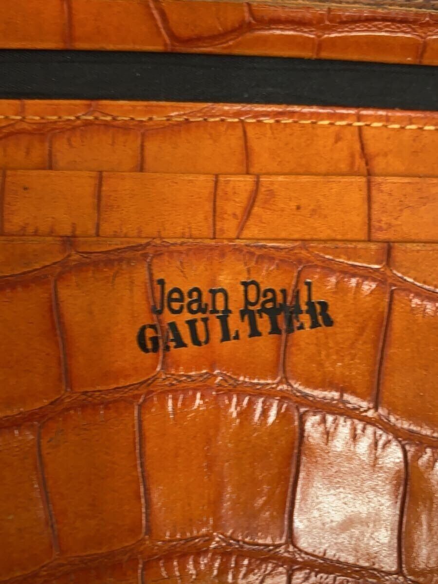 Jean Paul Gaultier Crocodile Embossed Leather Card Holder Wallet Size ONE SIZE - 9 Thumbnail