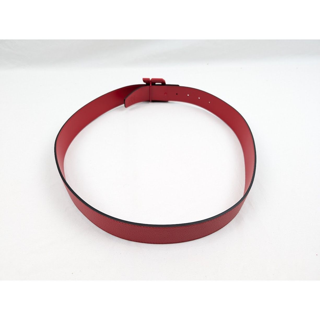 Christian Louboutin o1rshd1 Size: 100 / Calf Happy Rui CL Logo Belt in Loubi Size 38 - 14 Thumbnail