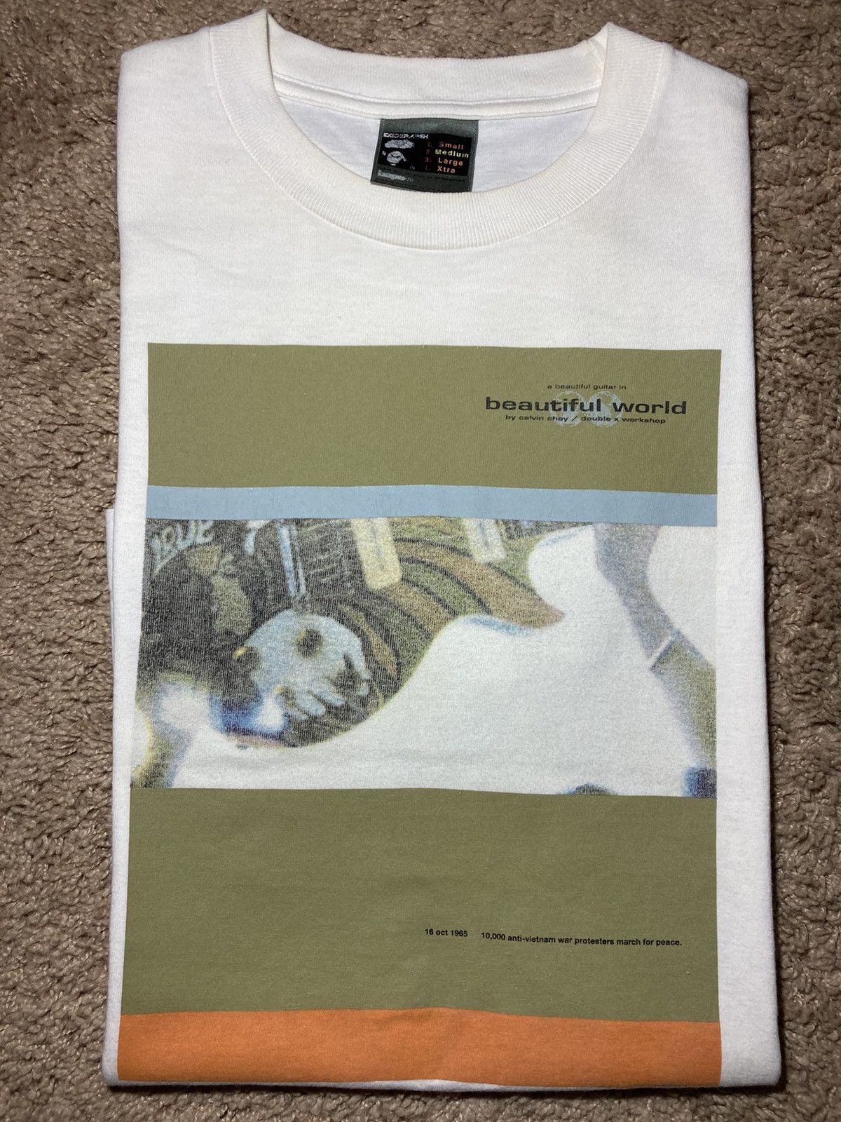 Bape 1999 Bape Calvin Choy Beautiful World Vietnam War Art 90s OG Size US M / EU 48-50 / 2 - 1 Thumbnail