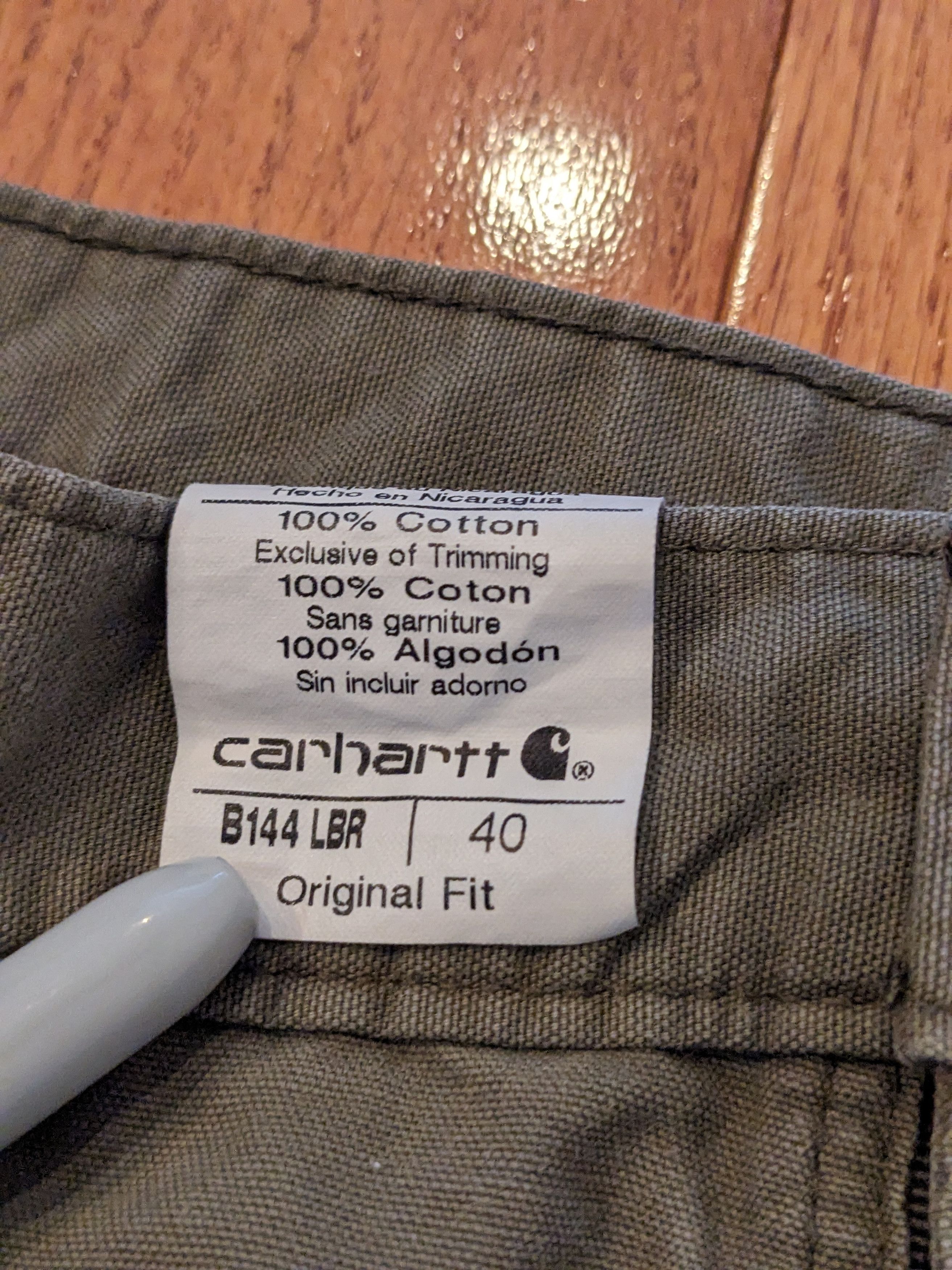 Carhartt Vintage Carhartt B144 LBR Size 40 Original Fit Shorts Size US 40 / EU 56 - 4 Thumbnail