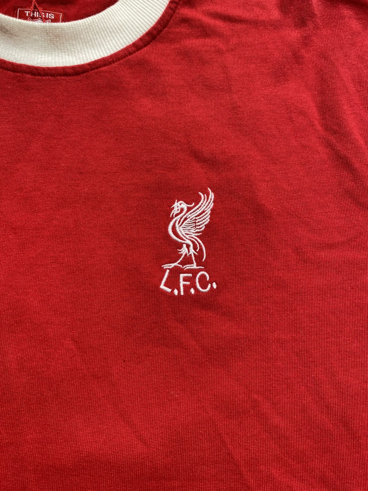 Other Liverpool Mens Red Soccer Jersey Size US L / EU 52-54 / 3 - 5 Thumbnail