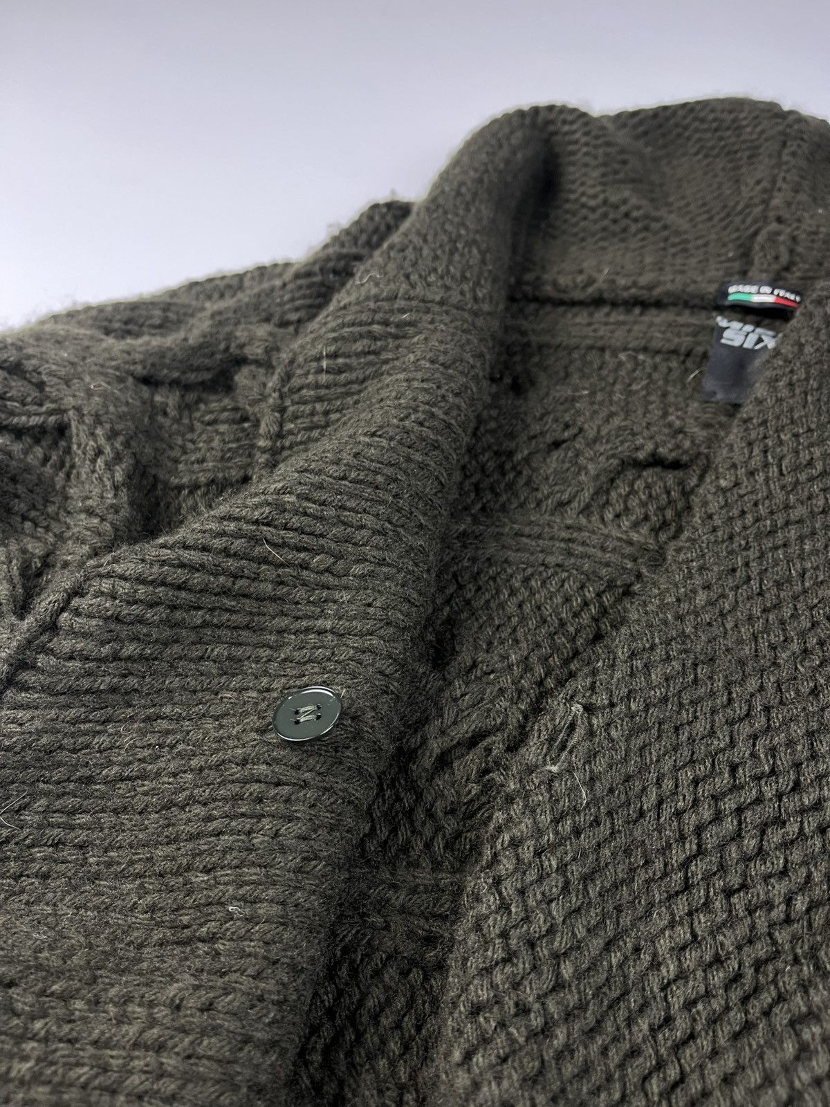 Miss Sixty Miss Sixty Vintage y2k Knit Zip Up Sweater Cardigan Size S / US 4 / IT 40 - 10 Thumbnail