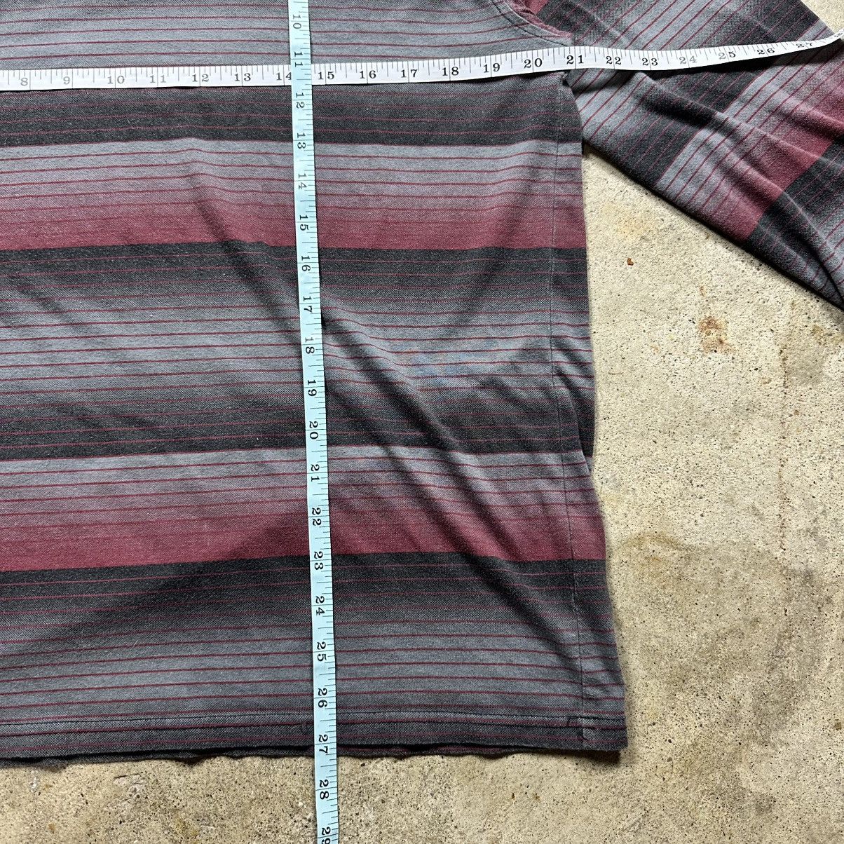 Zoo York Red & Black Striped Zoo York Long Sleeve Shirt Size L Size US XL / EU 56 / 4 - 5 Thumbnail